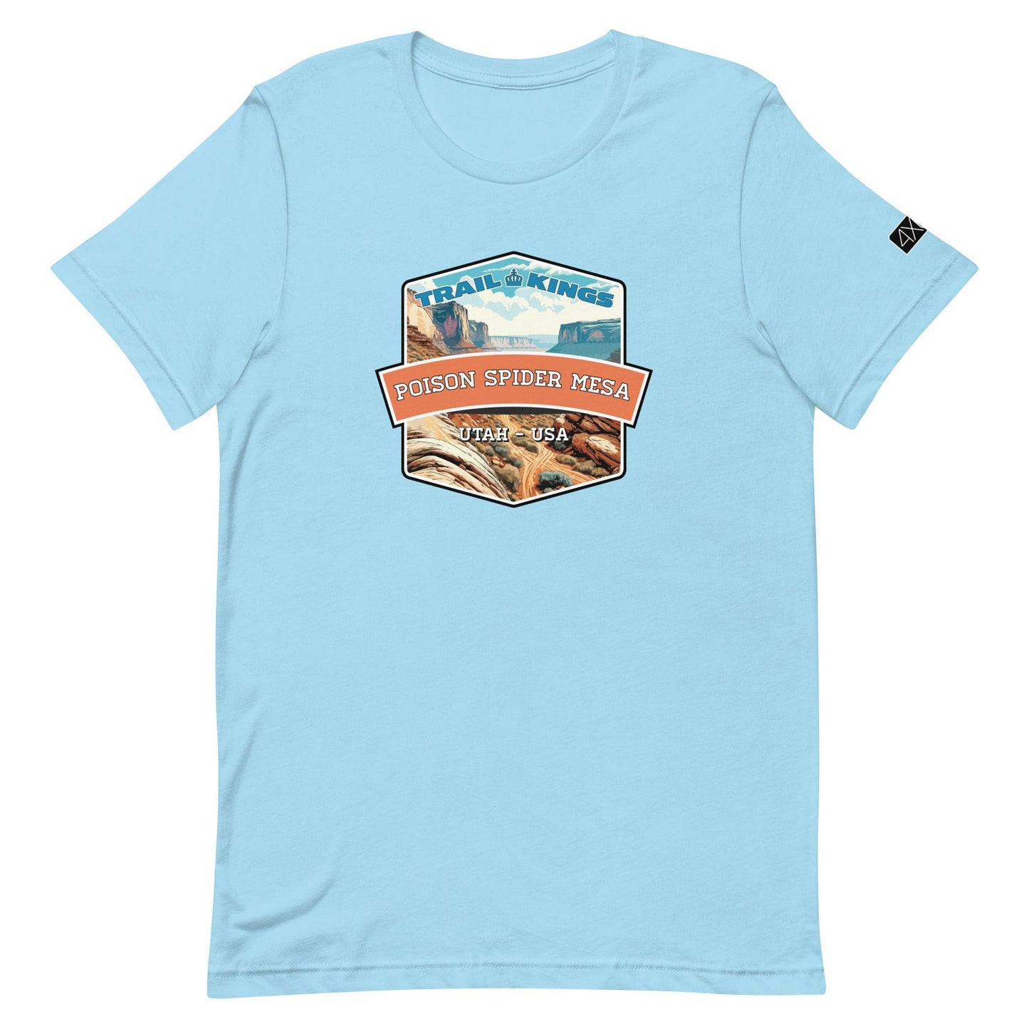 Trail Kings: Poison Spider Mesa - Unisex t-shirt in ocean blue