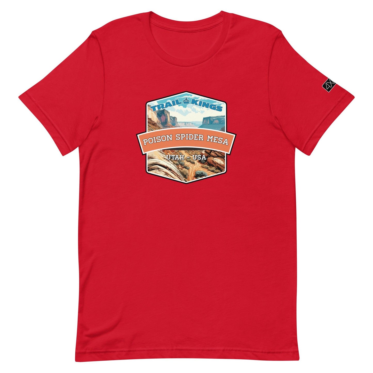 Trail Kings: Poison Spider Mesa - Unisex t-shirt in red