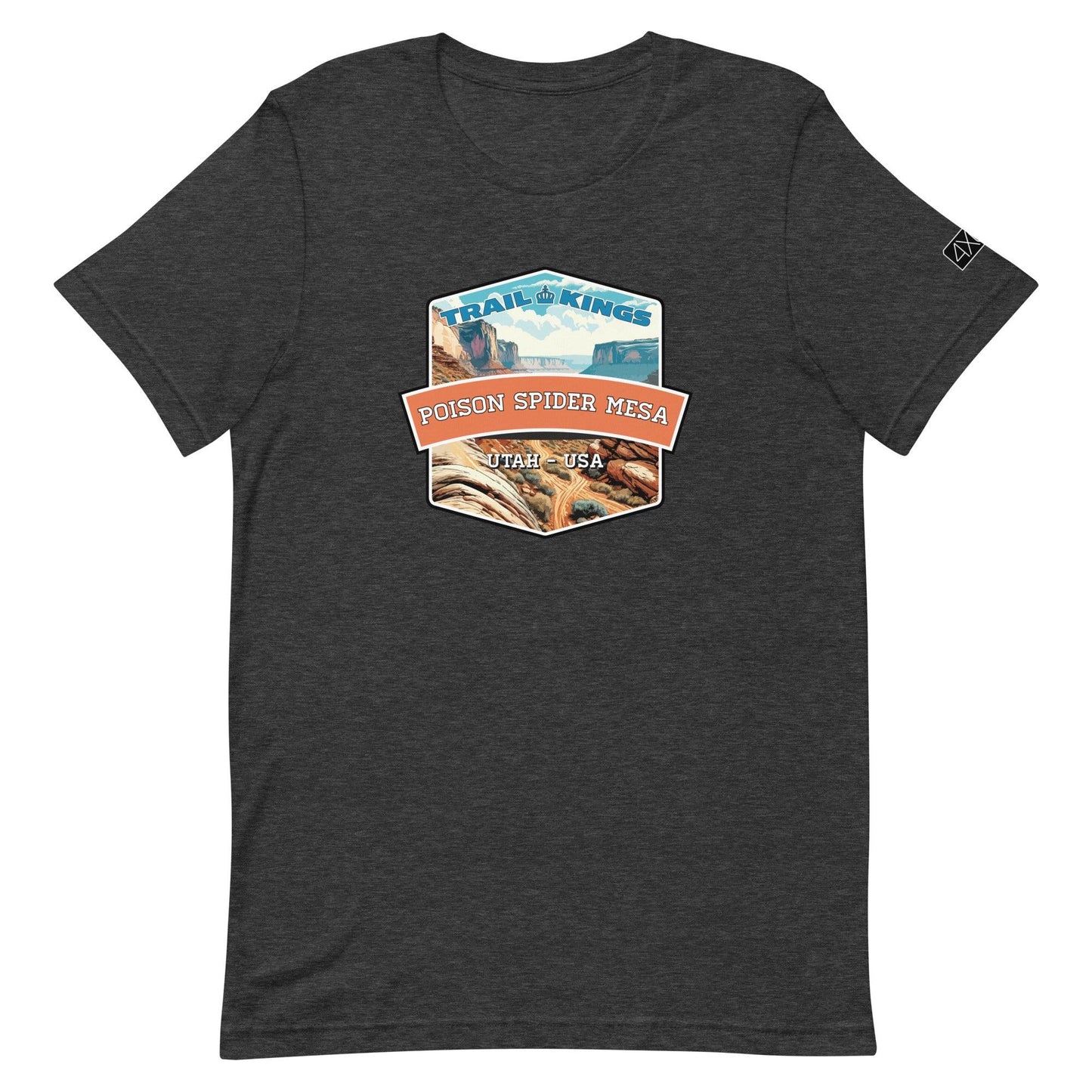 Trail Kings: Poison Spider Mesa - Unisex t-shirt in dark grey heather