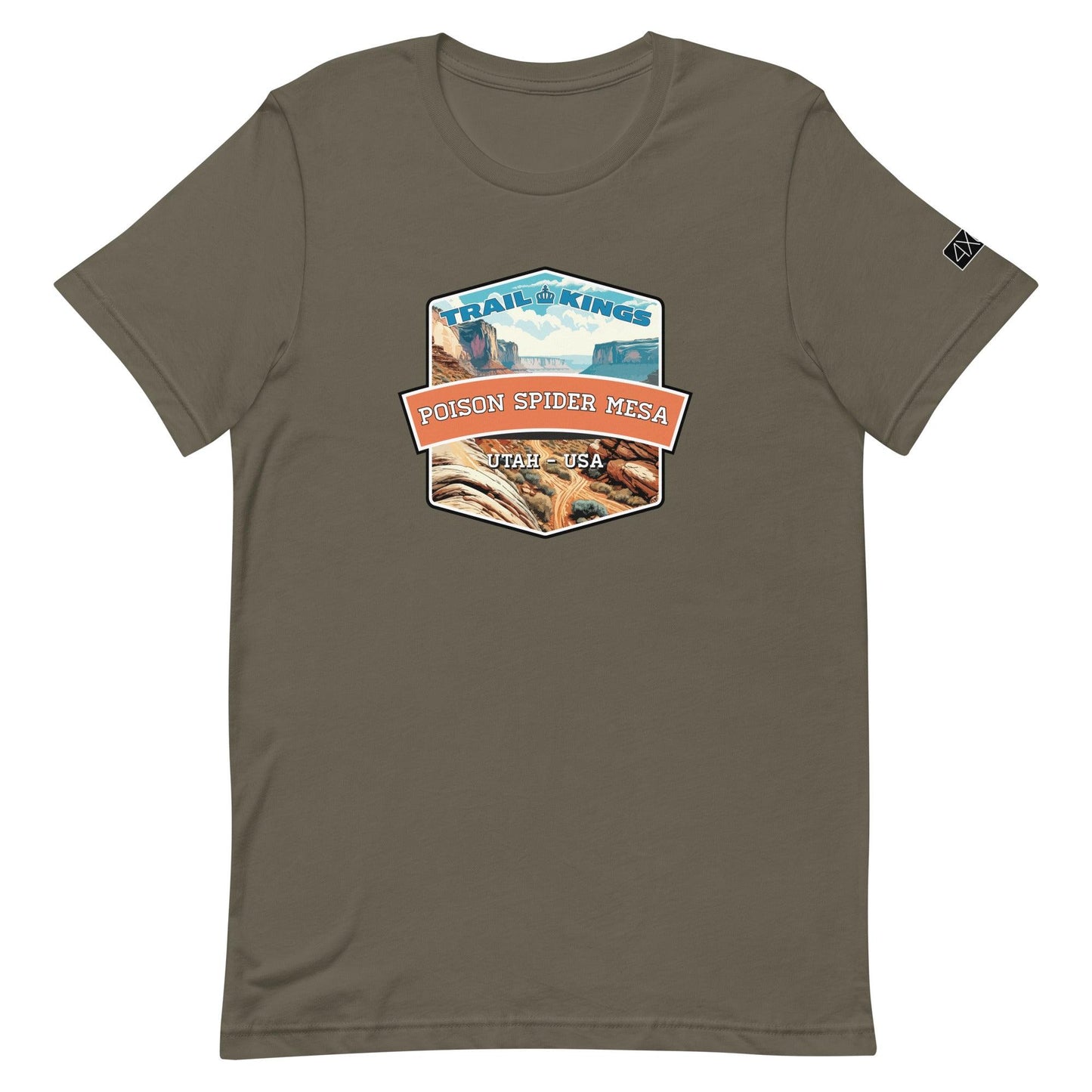 Trail Kings: Poison Spider Mesa - Unisex t-shirt in army