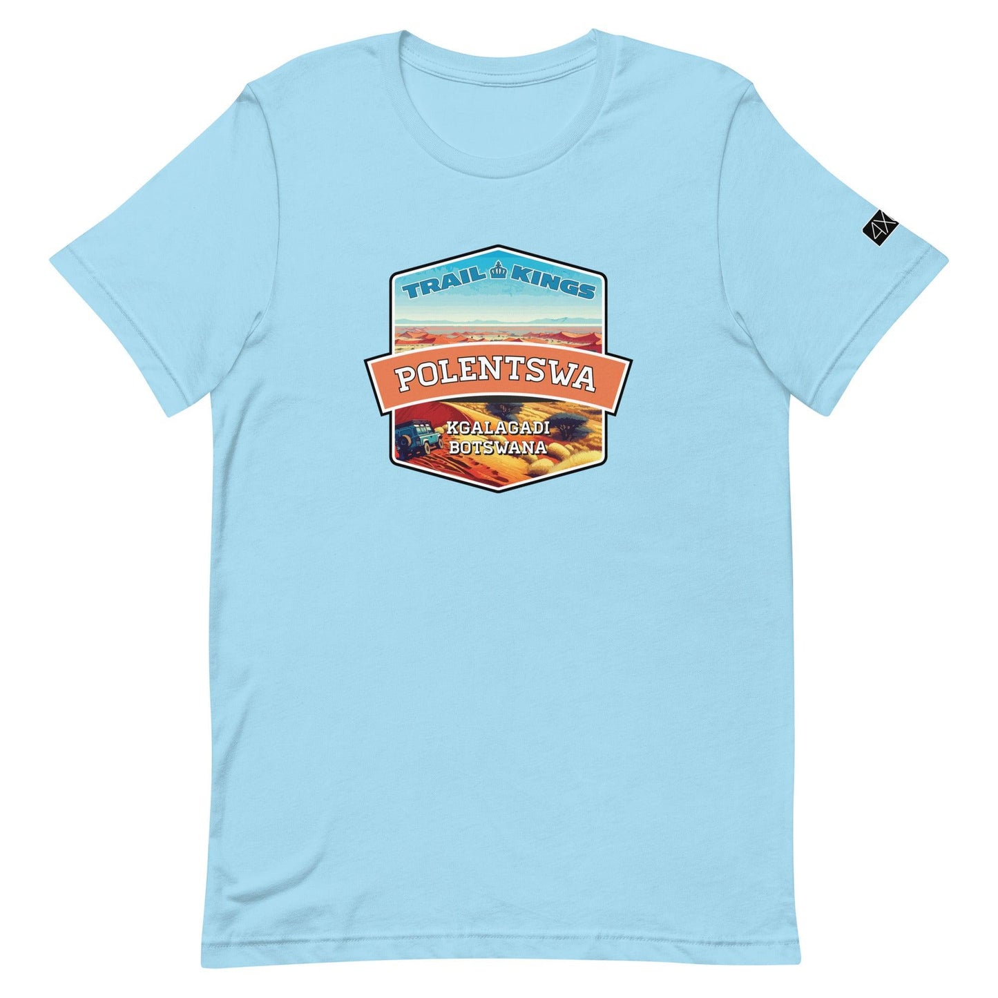 Trail Kings: Polentswa - Unisex t-shirt in ocean blue