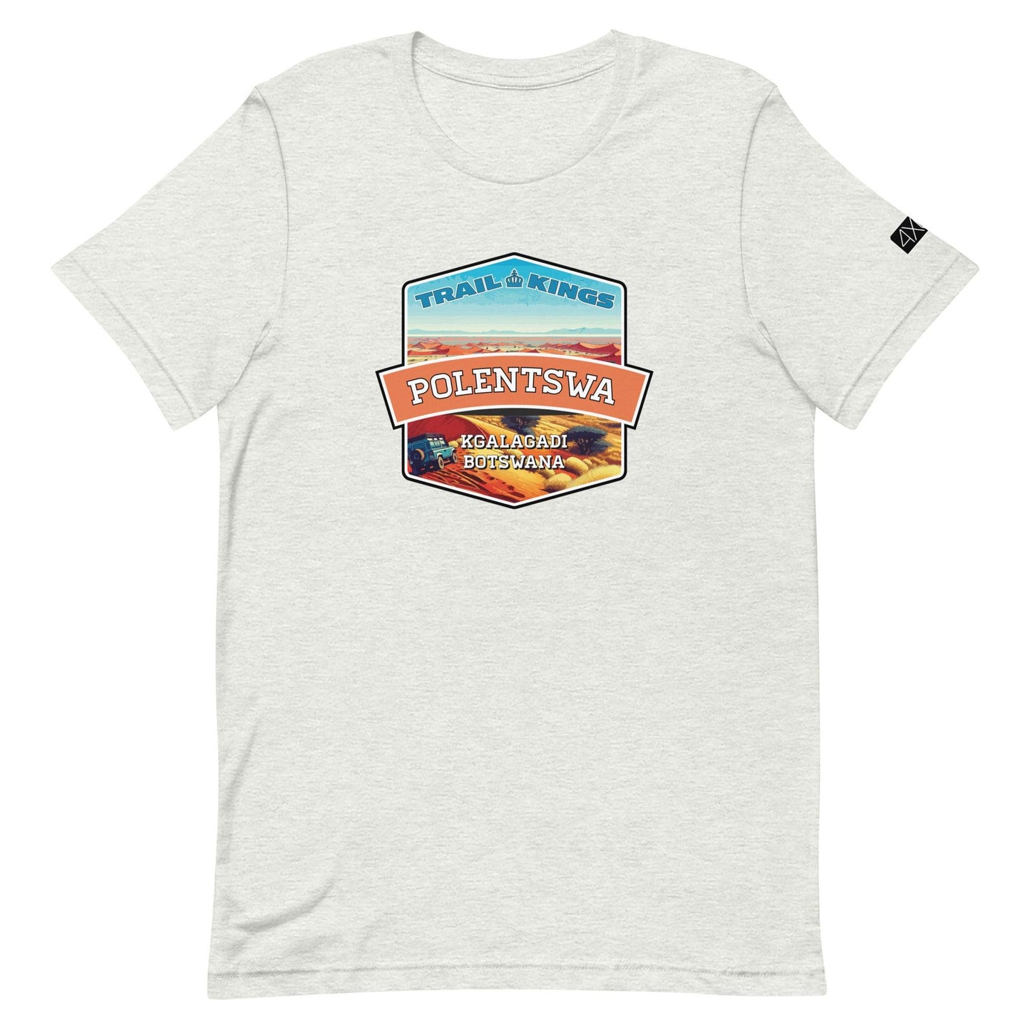 Trail Kings: Polentswa - Unisex t-shirt in ash