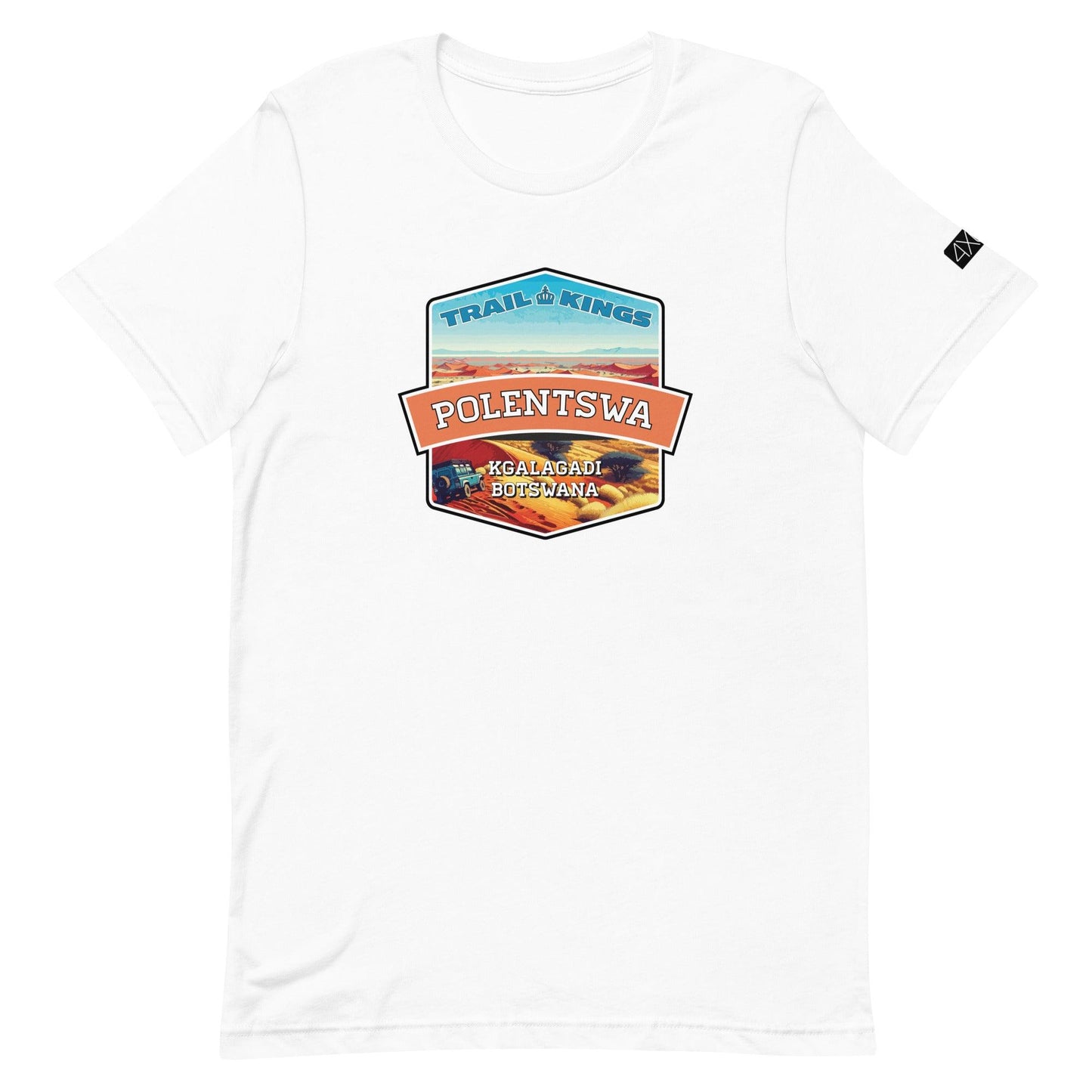 Trail Kings: Polentswa - Unisex t-shirt in white