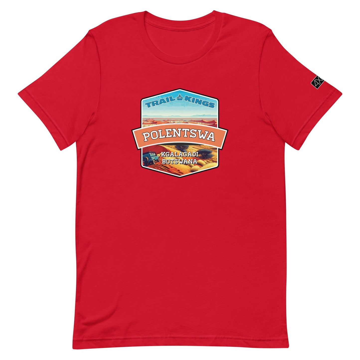 Trail Kings: Polentswa - Unisex t-shirt in red