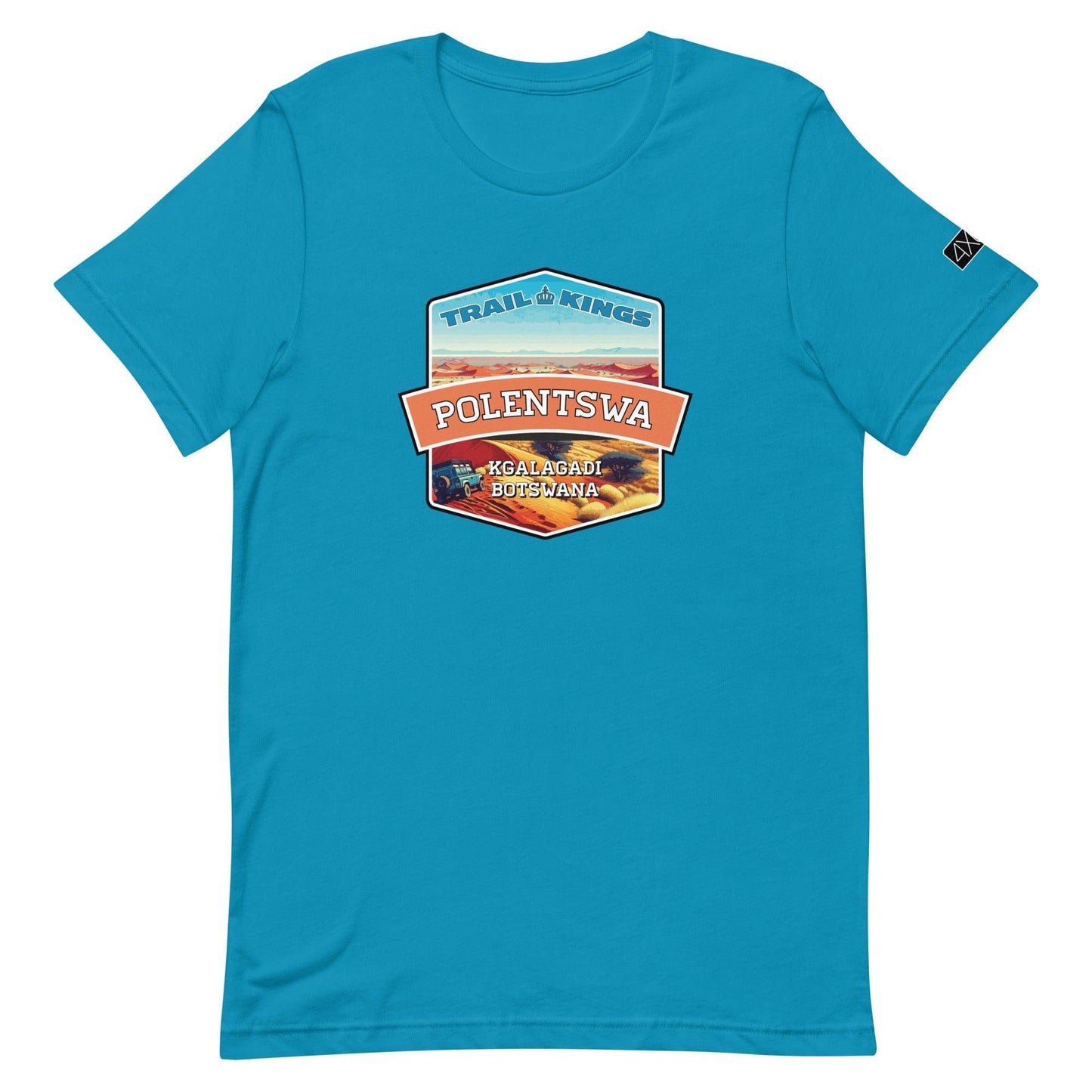 Trail Kings: Polentswa - Unisex t-shirt in aqua