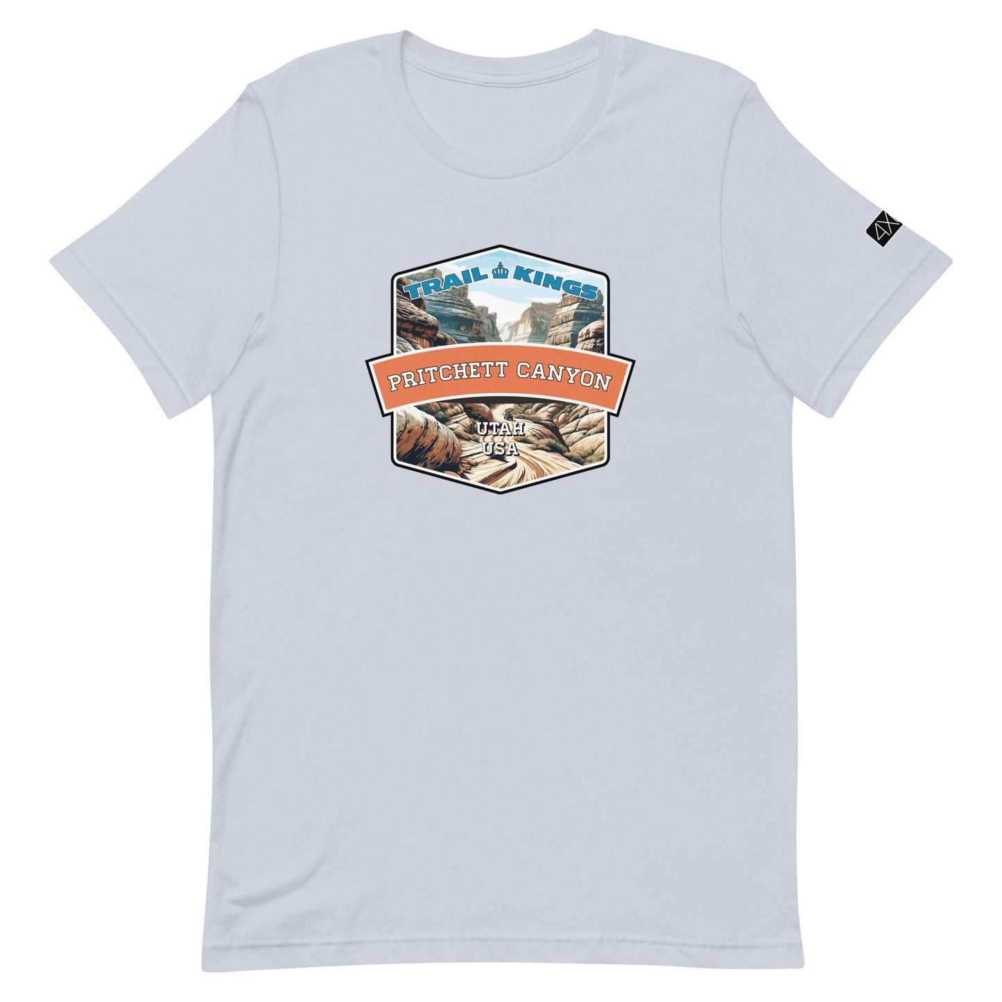 Trail Kings: Pritchett Canyon - Unisex t-shirt in light blue