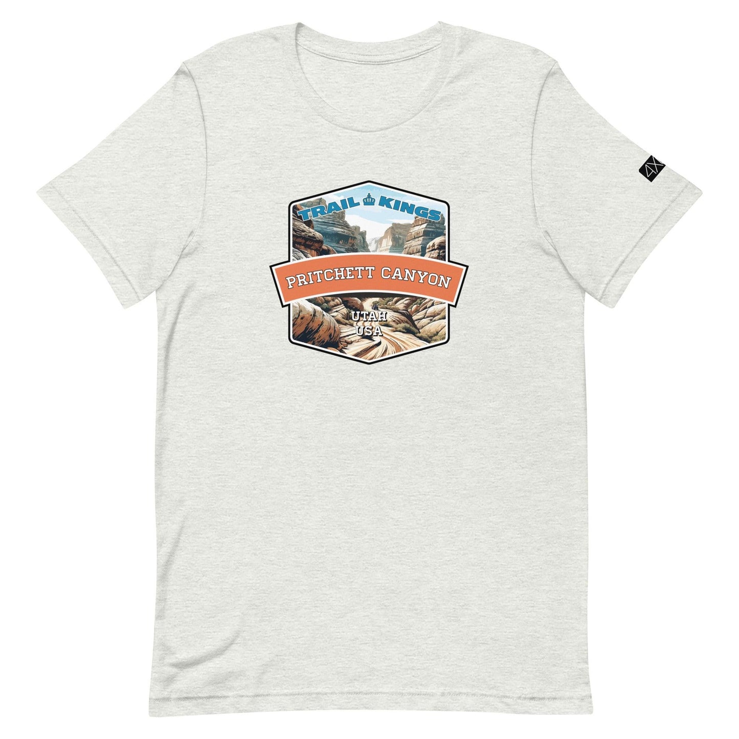 Trail Kings: Pritchett Canyon - Unisex t-shirt in ash