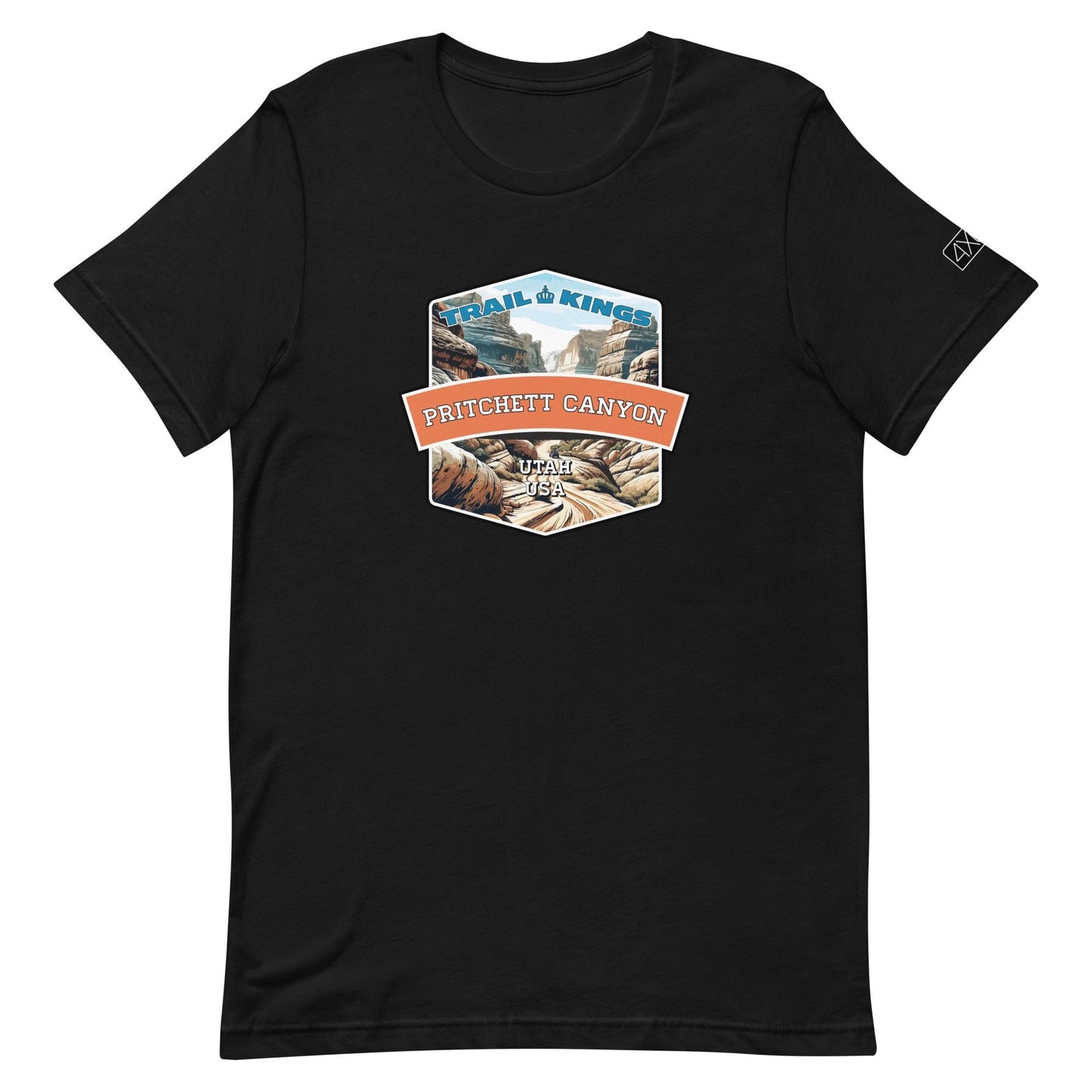 Trail Kings: Pritchett Canyon - Unisex t-shirt in black