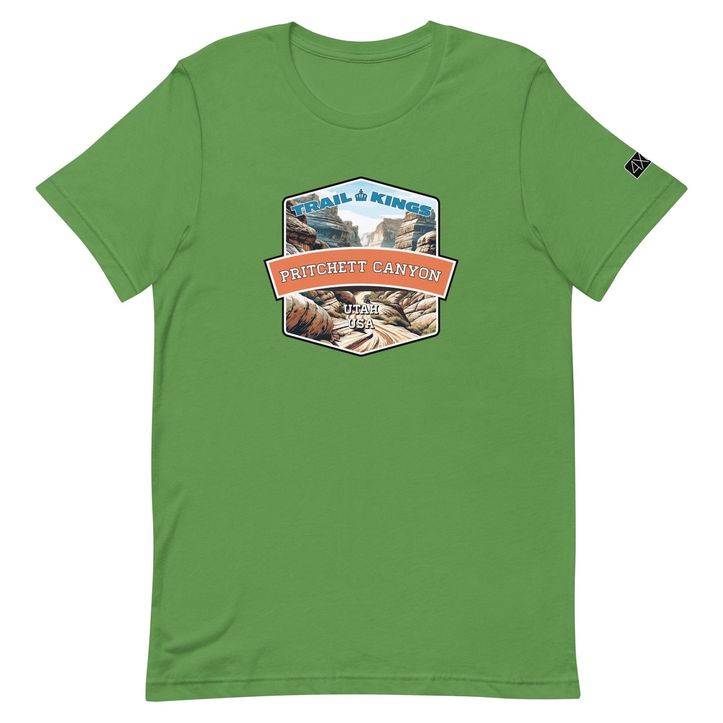 Trail Kings: Pritchett Canyon - Unisex t-shirt in leaf