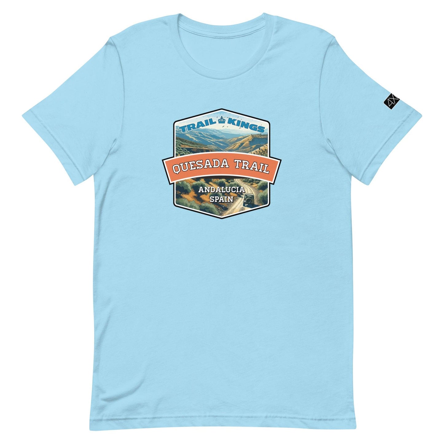 Trail Kings: Quesada Trail - Unisex t-shirt in ocean blue