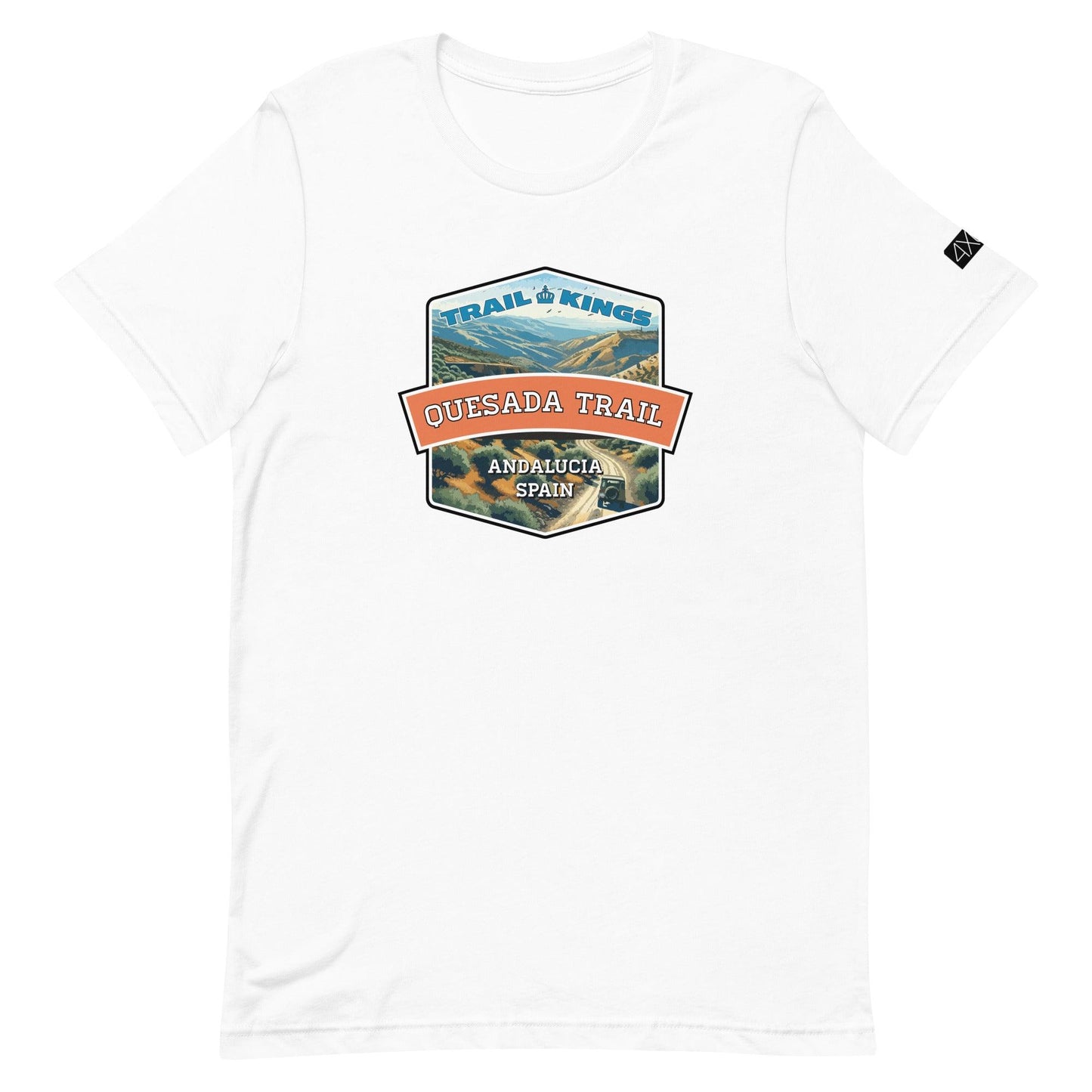 Trail Kings: Quesada Trail - Unisex t-shirt in white