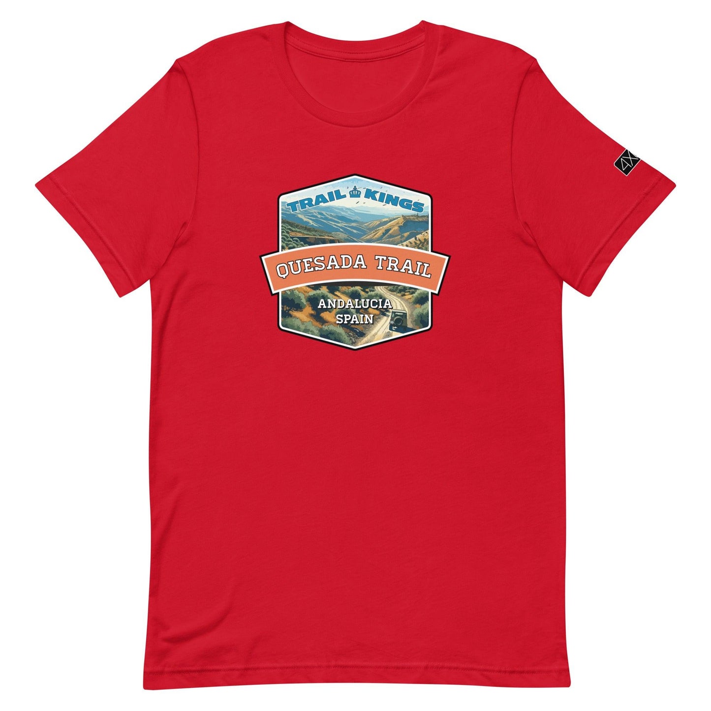 Trail Kings: Quesada Trail - Unisex t-shirt in red