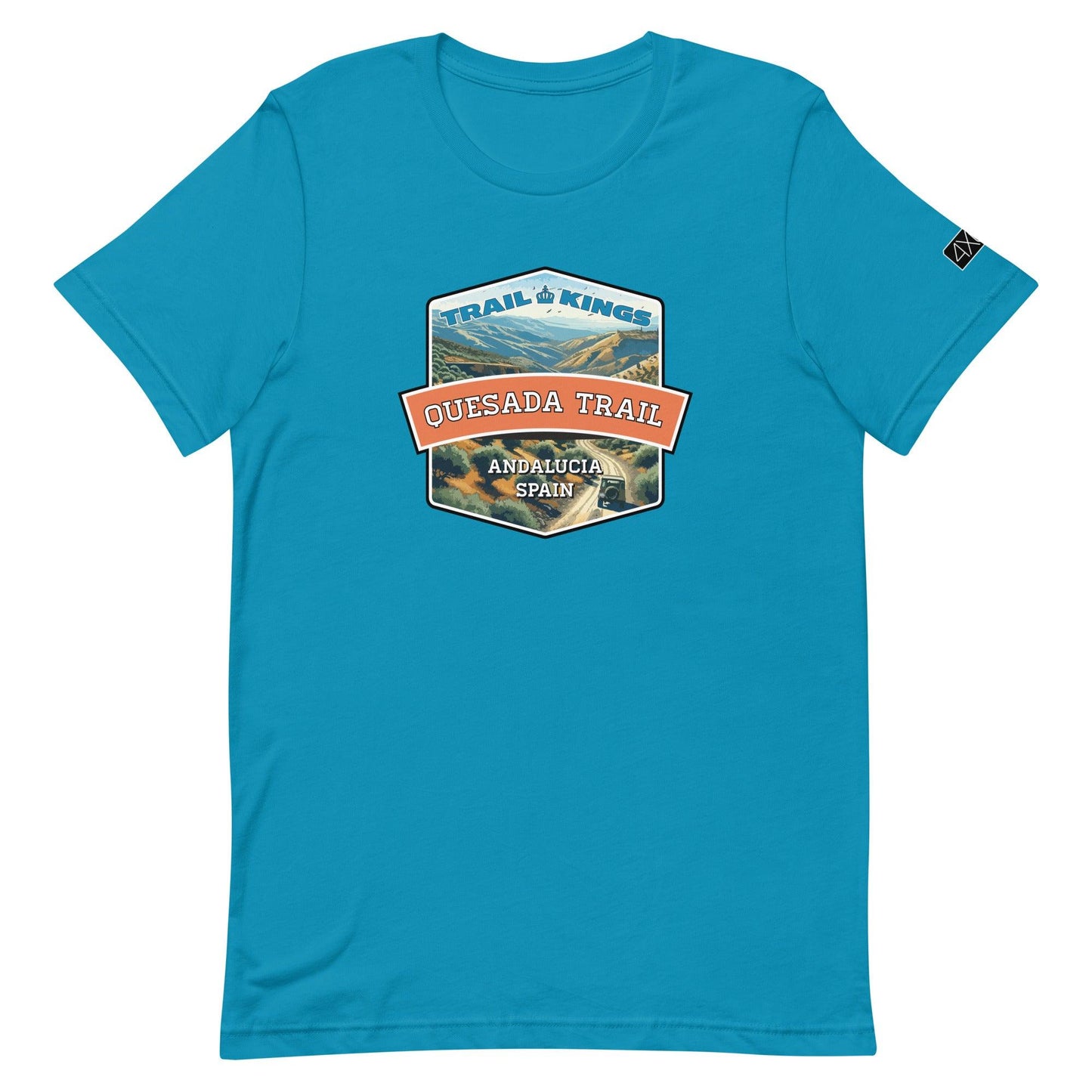 Trail Kings: Quesada Trail - Unisex t-shirt in aqua