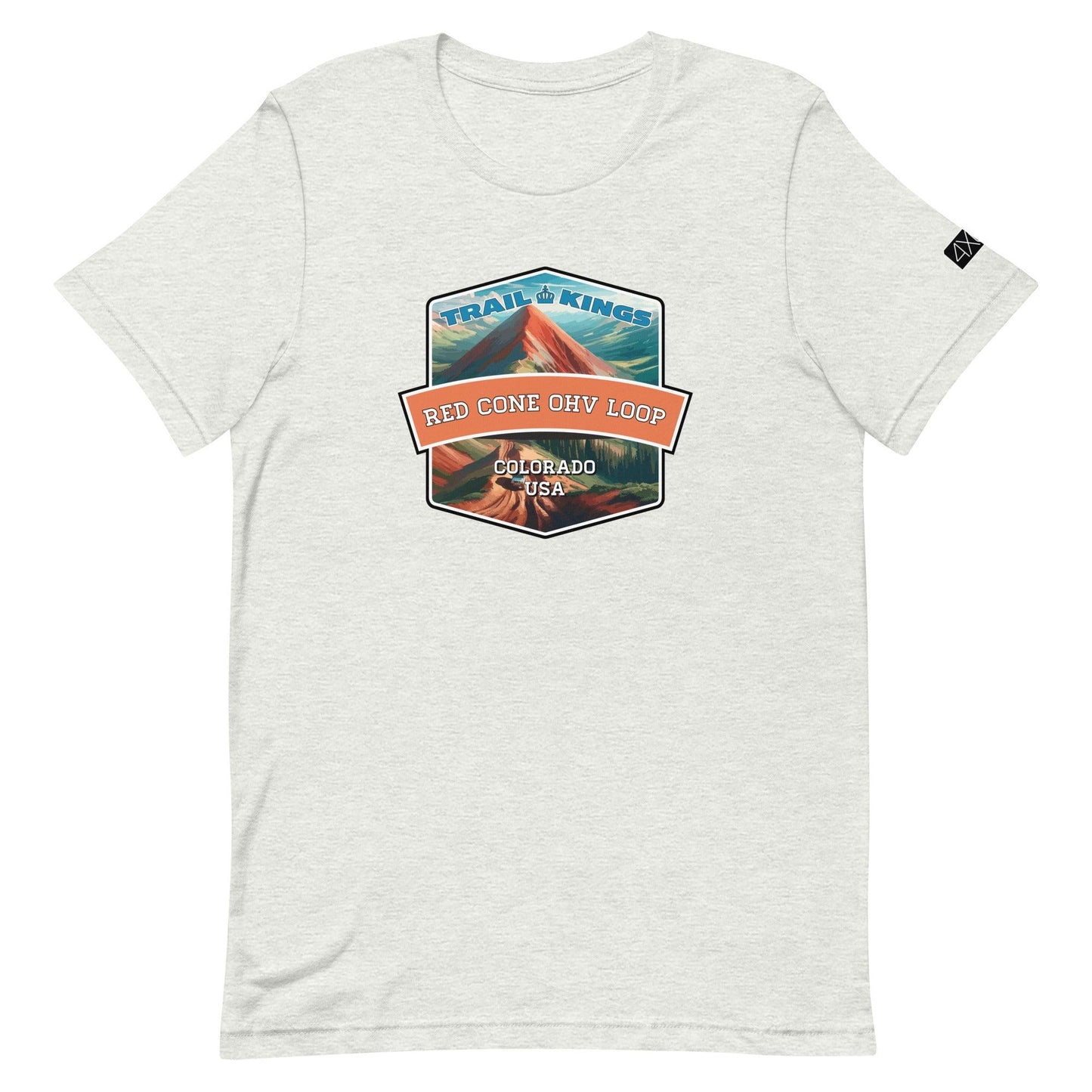 Trail Kings: Red Cone OHV Loop - Unisex t-shirt in ash