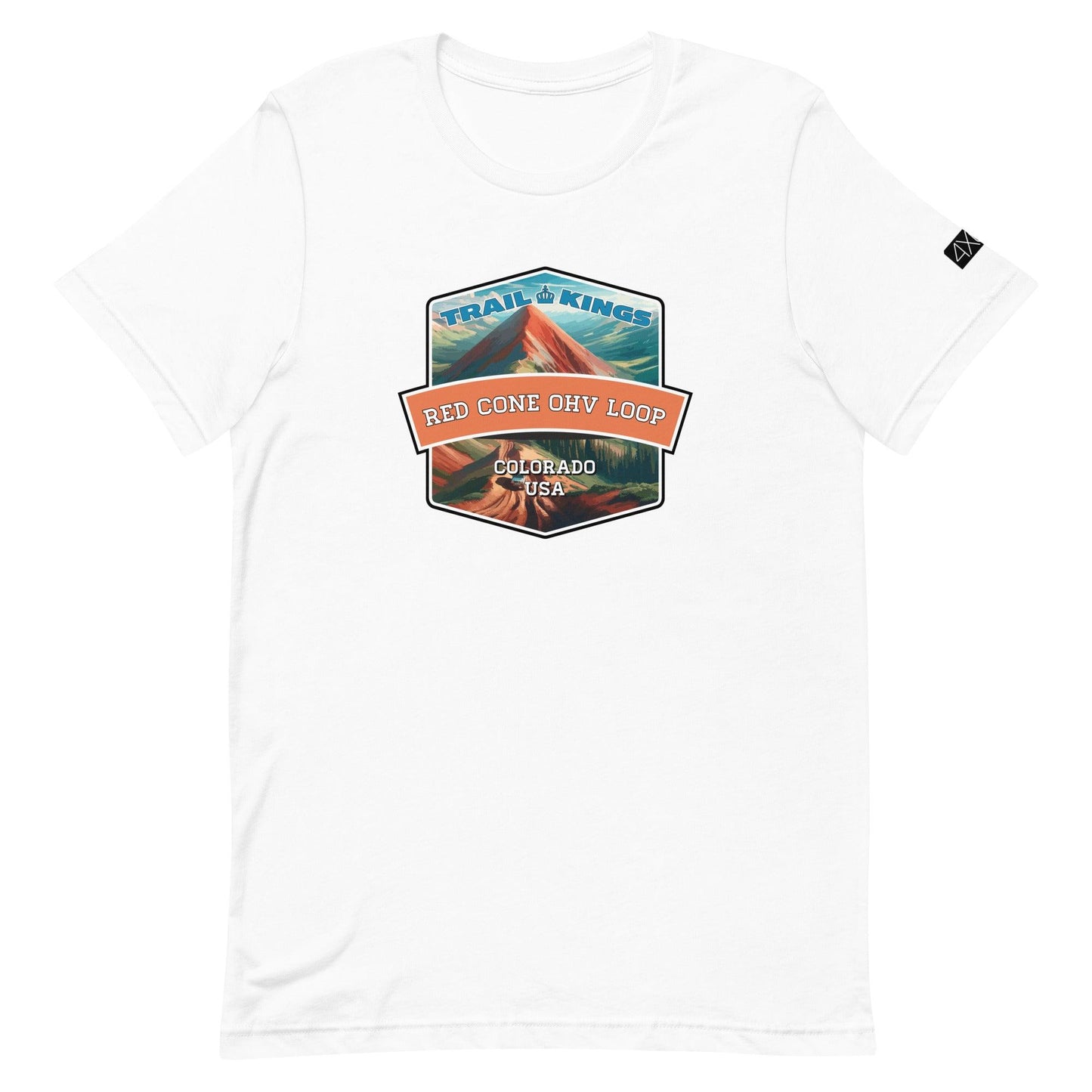 Trail Kings: Red Cone OHV Loop - Unisex t-shirt in white