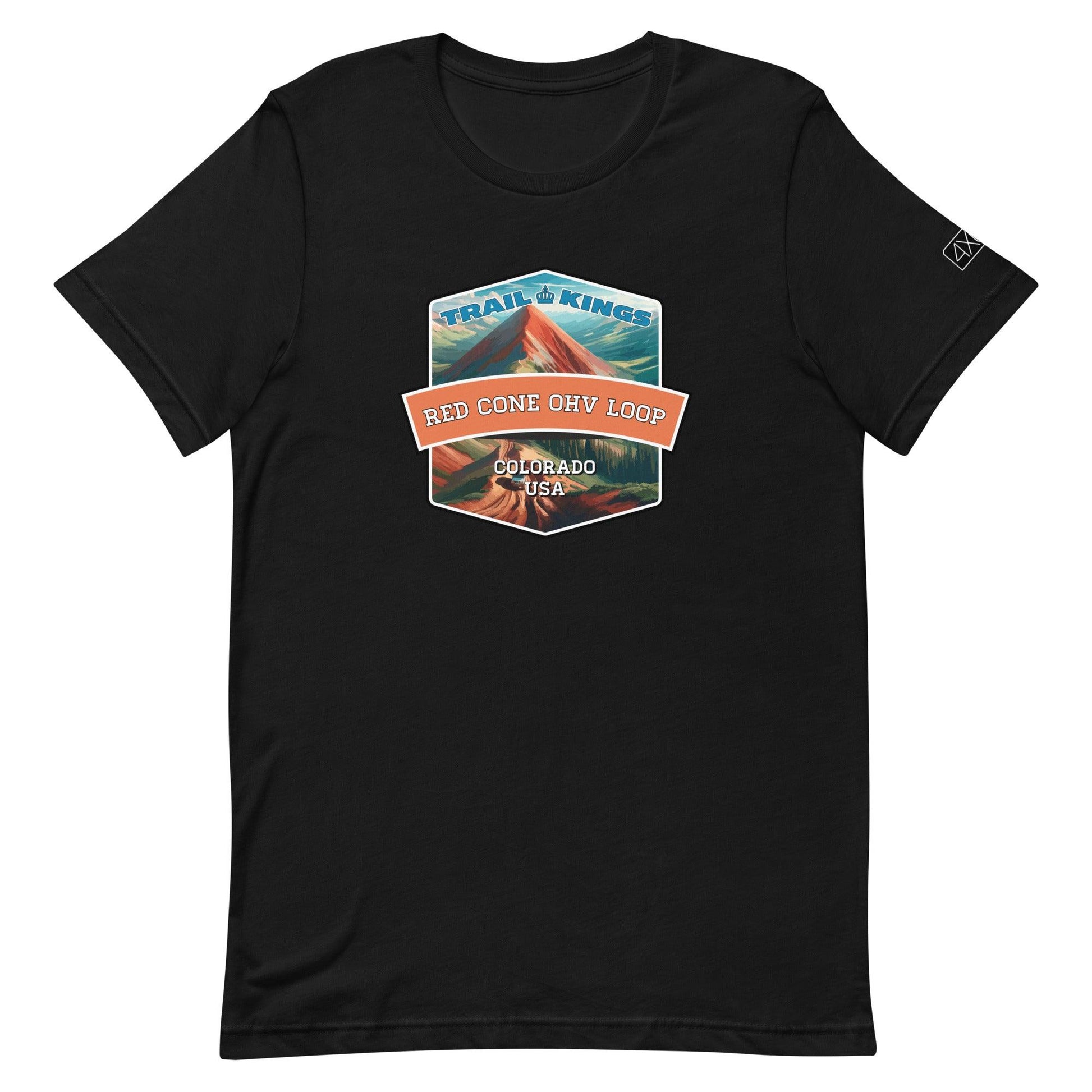 Trail Kings: Red Cone OHV Loop - Unisex t-shirt in black