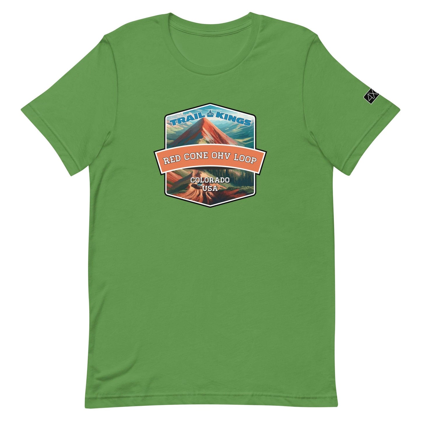 Trail Kings: Red Cone OHV Loop - Unisex t-shirt in leaf