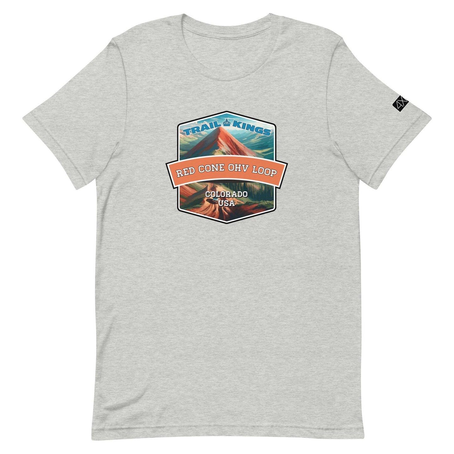 Trail Kings: Red Cone OHV Loop - Unisex t-shirt in athletic heather