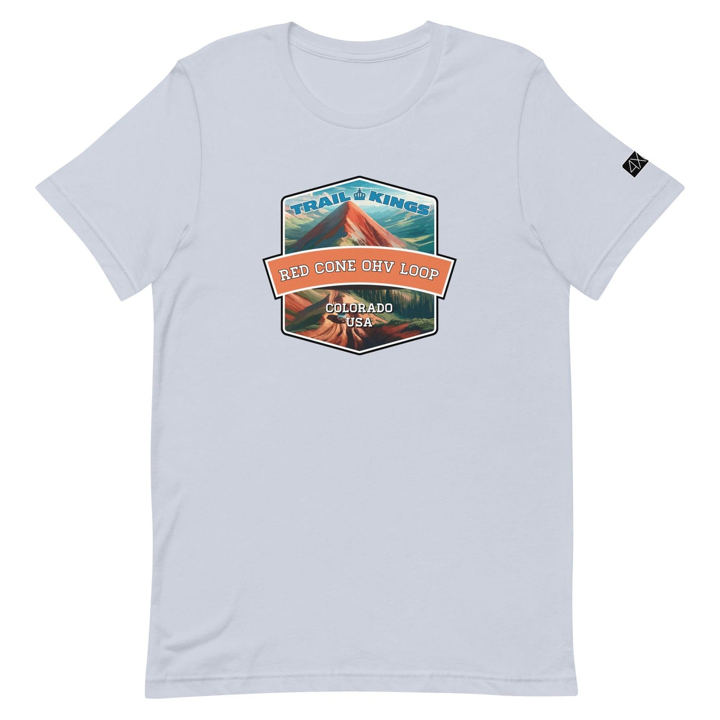 Trail Kings: Red Cone OHV Loop - Unisex t-shirt in light blue