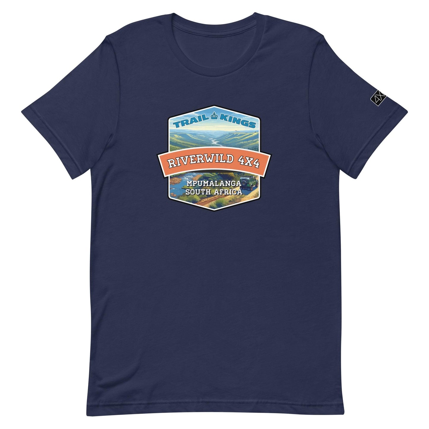 Trail Kings: Riverwild 4×4 - Unisex t-shirt in navy