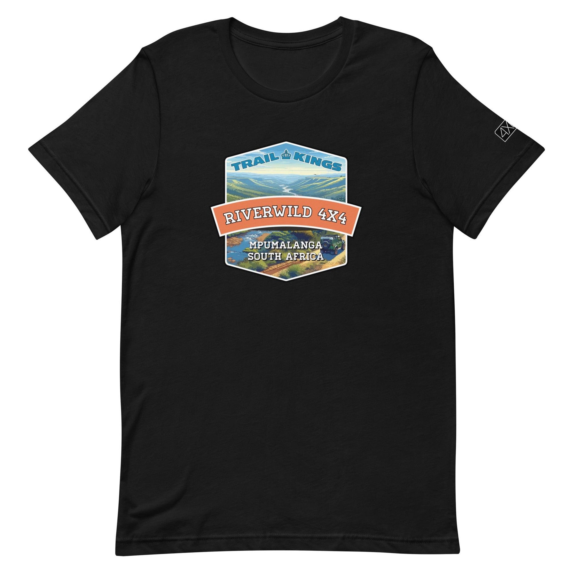 Trail Kings: Riverwild 4×4 - Unisex t-shirt in black