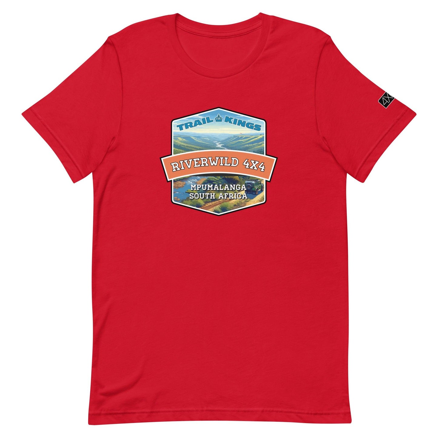 Trail Kings: Riverwild 4×4 - Unisex t-shirt in red