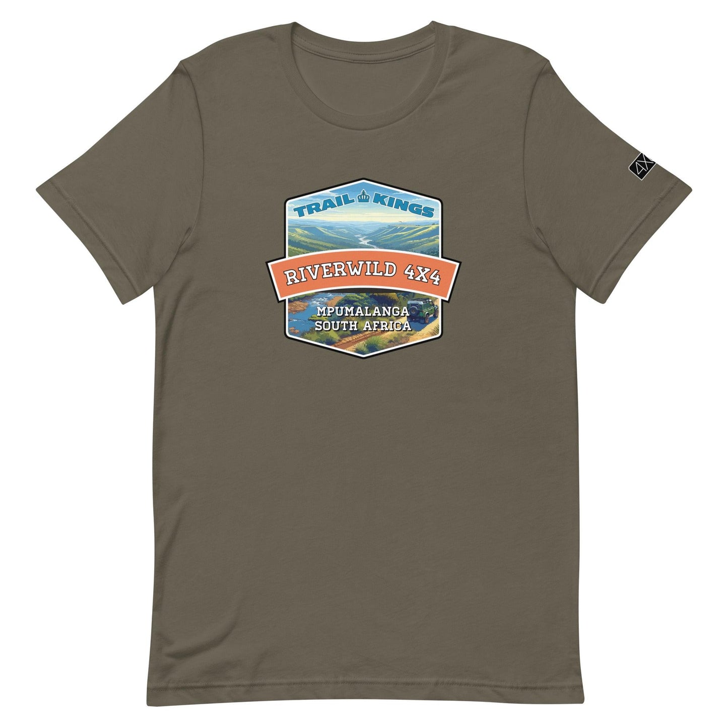 Trail Kings: Riverwild 4×4 - Unisex t-shirt in army