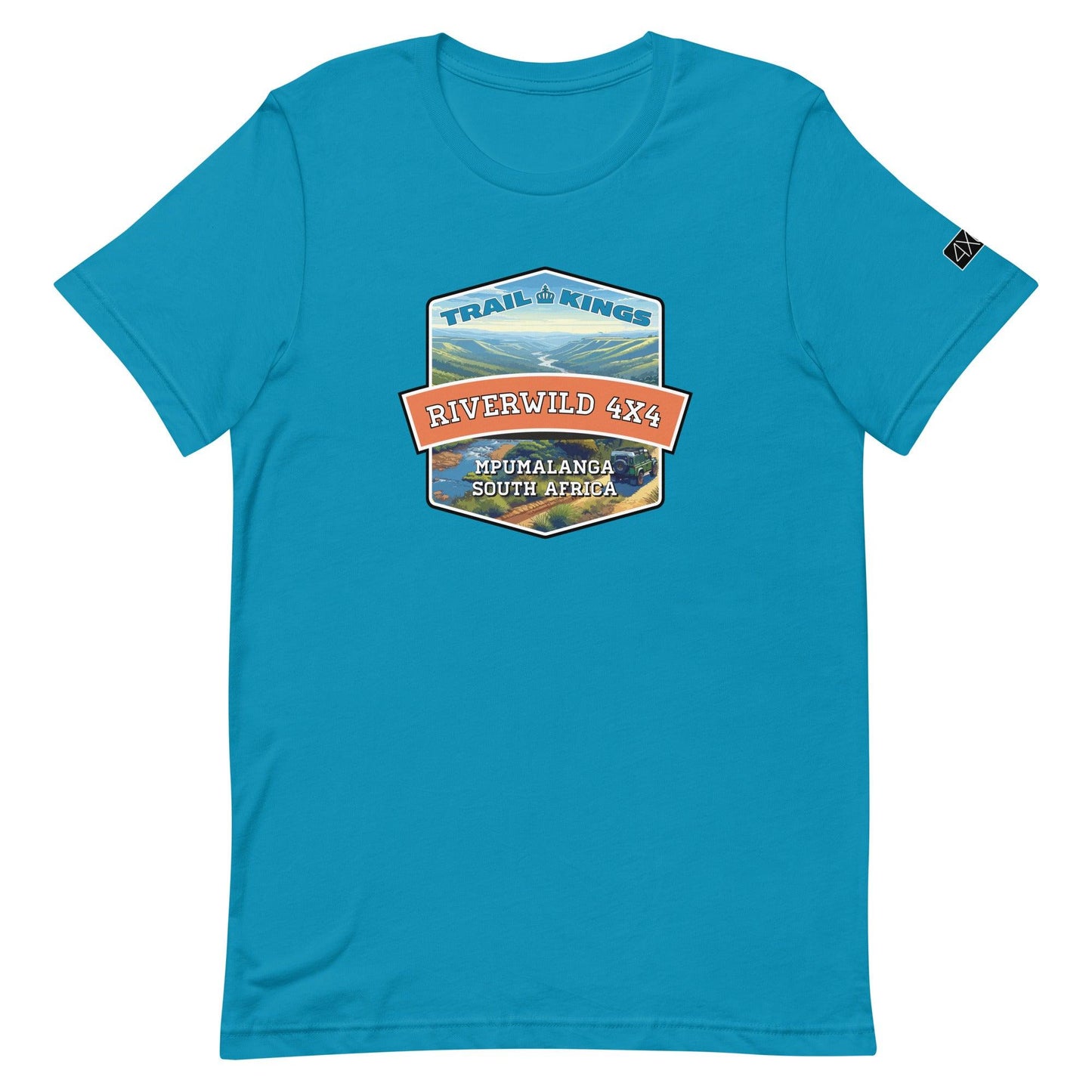 Trail Kings: Riverwild 4×4 - Unisex t-shirt in aqua