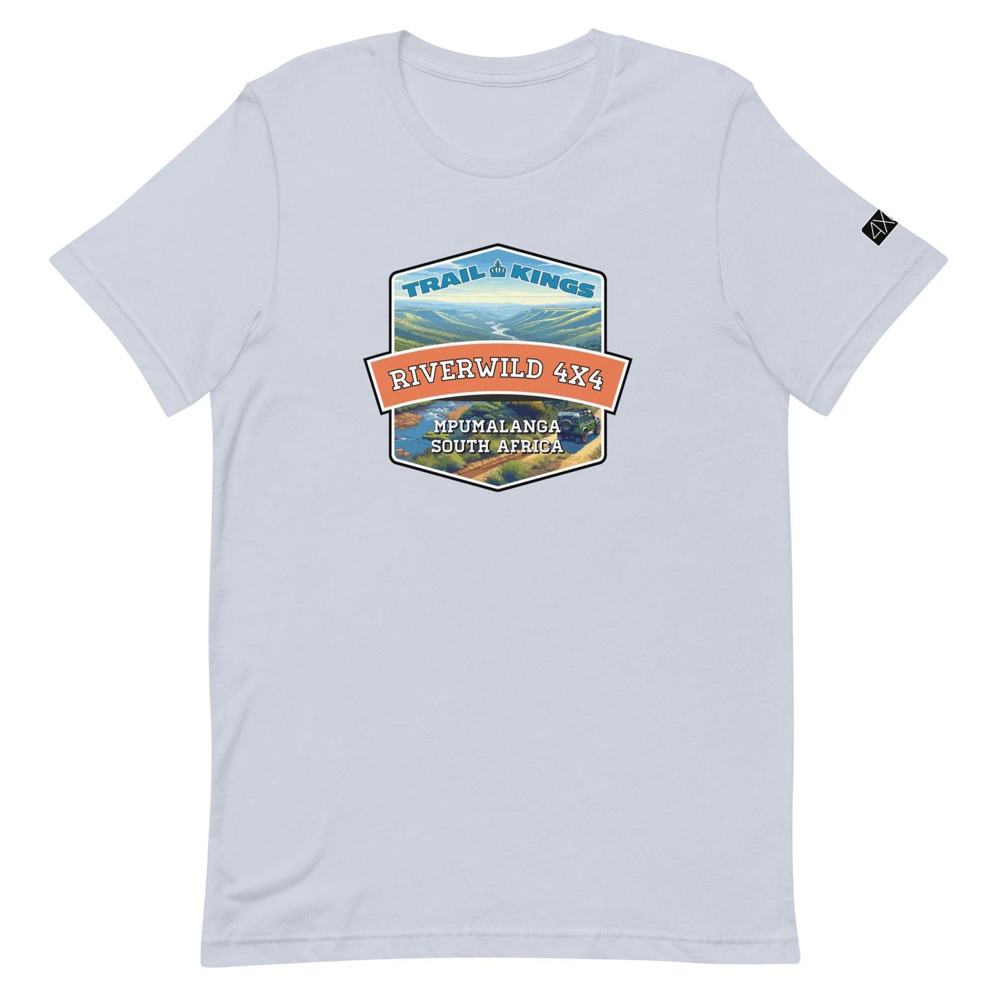 Trail Kings: Riverwild 4×4 - Unisex t-shirt in light blue