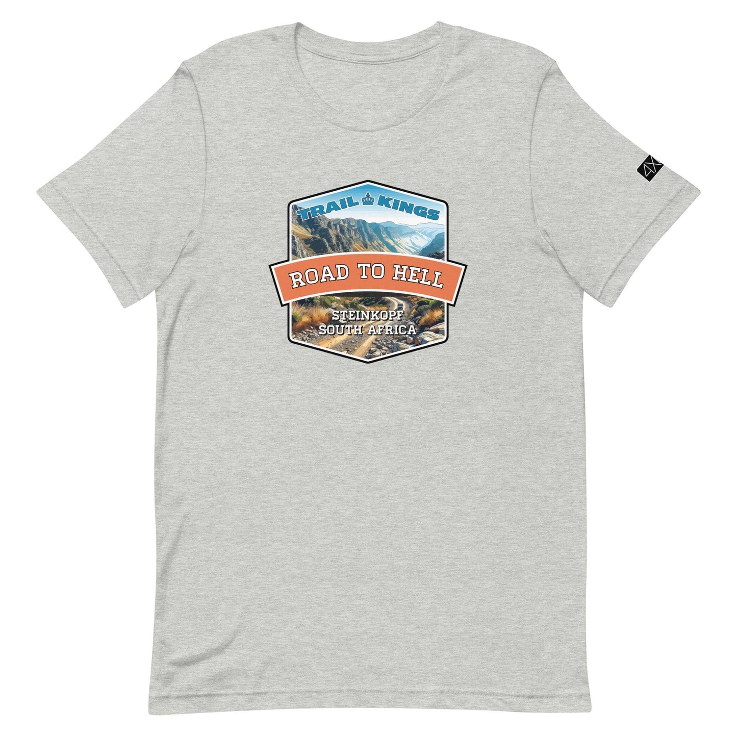 Trail Kings: Road to Hell - Unisex t-shirt in athletic heather