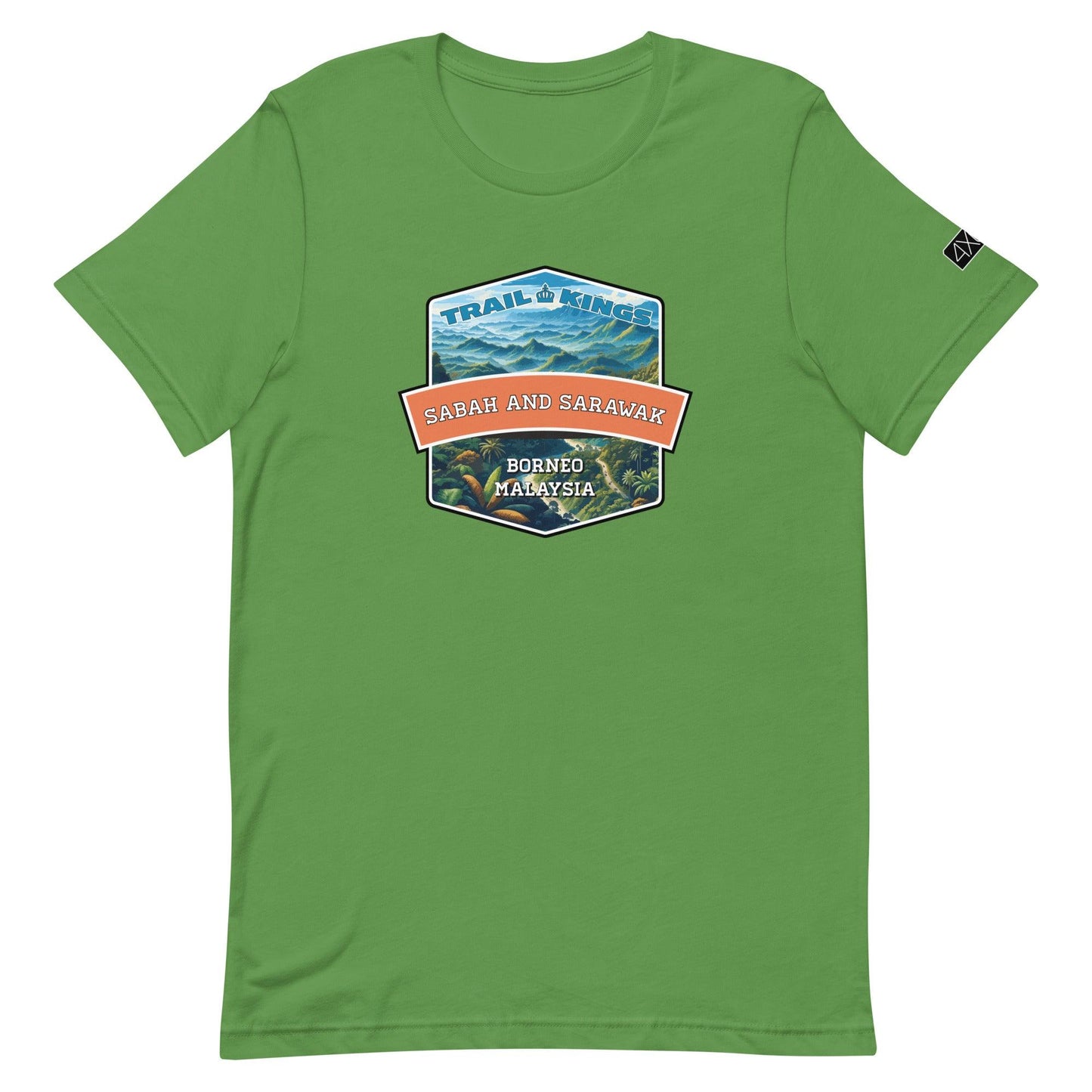 Trail Kings: Sabah and Sarawak - Unisex t-shirt in leaf