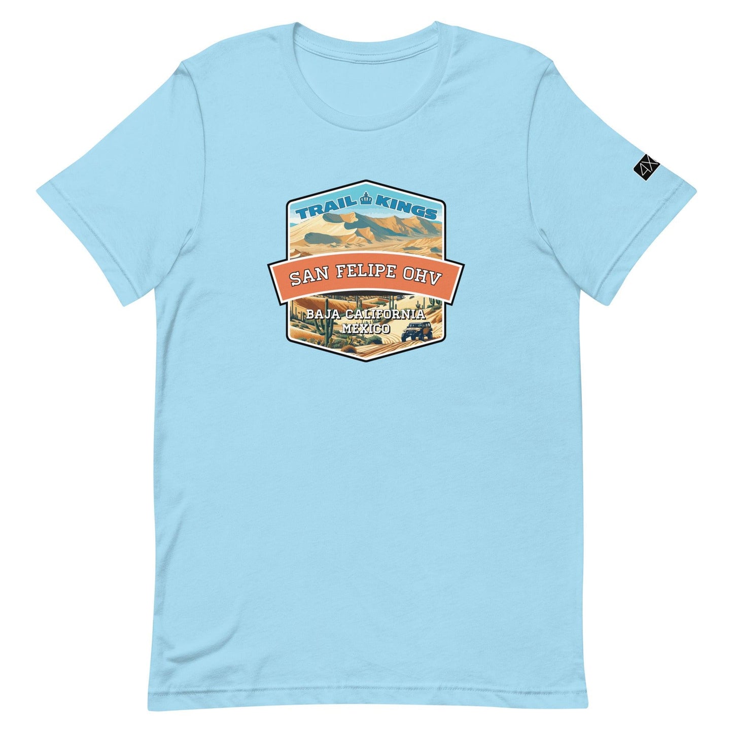 Trail Kings: San Felipe OHV - Unisex t-shirt in ocean blue