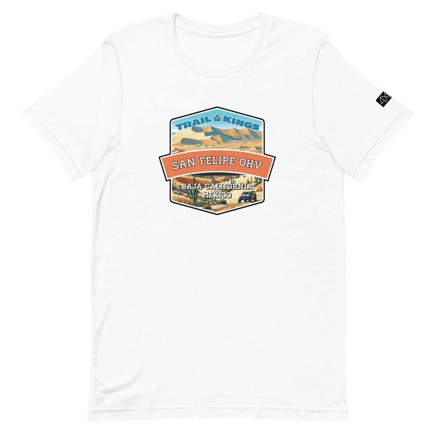 Trail Kings: San Felipe OHV - Unisex t-shirt in white