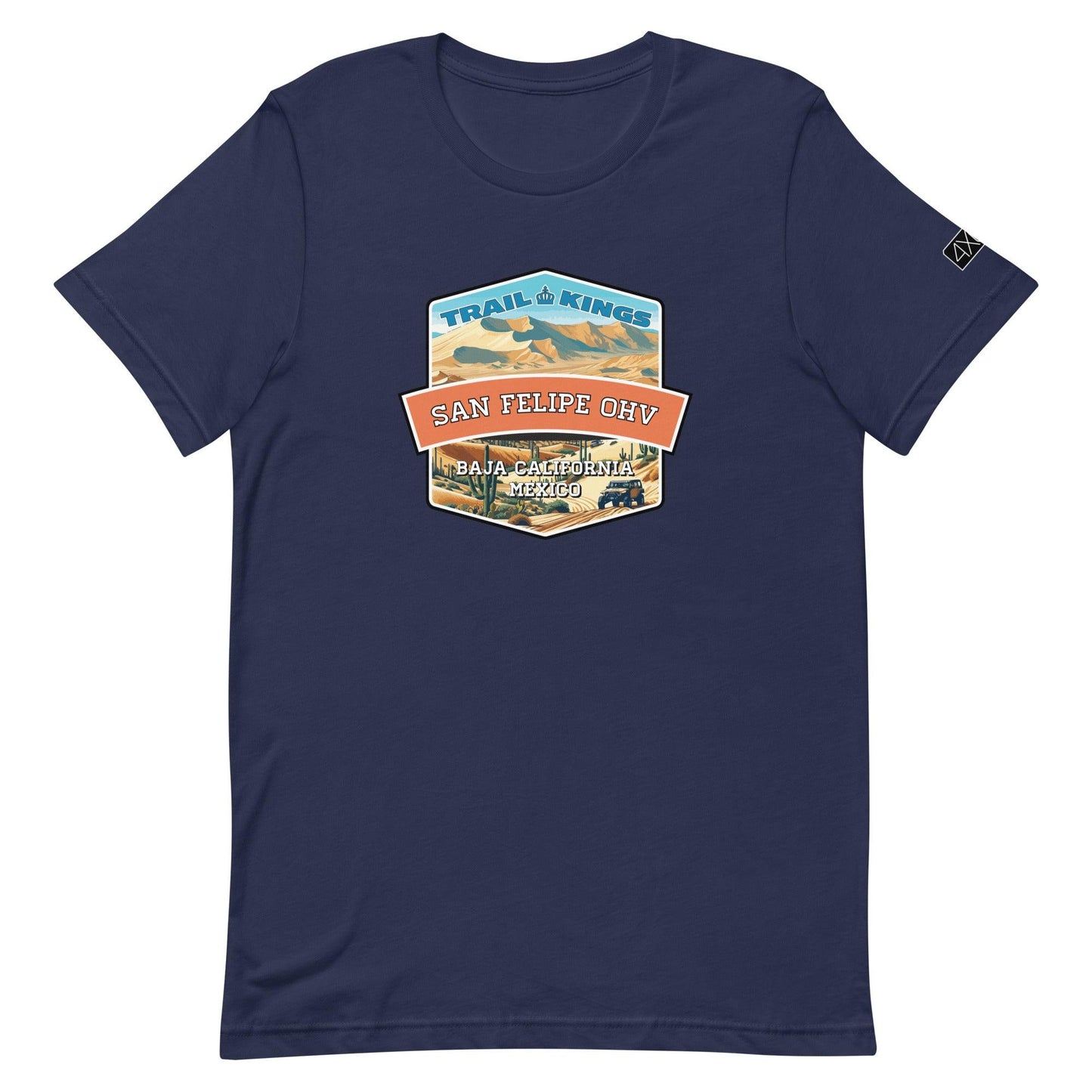 Trail Kings: San Felipe OHV - Unisex t-shirt IN navy