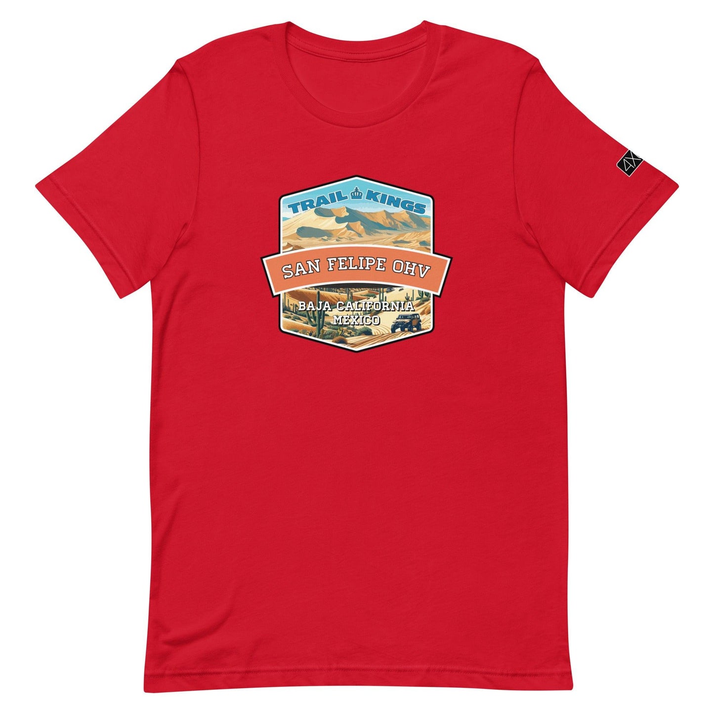 Trail Kings: San Felipe OHV - Unisex t-shirt in red