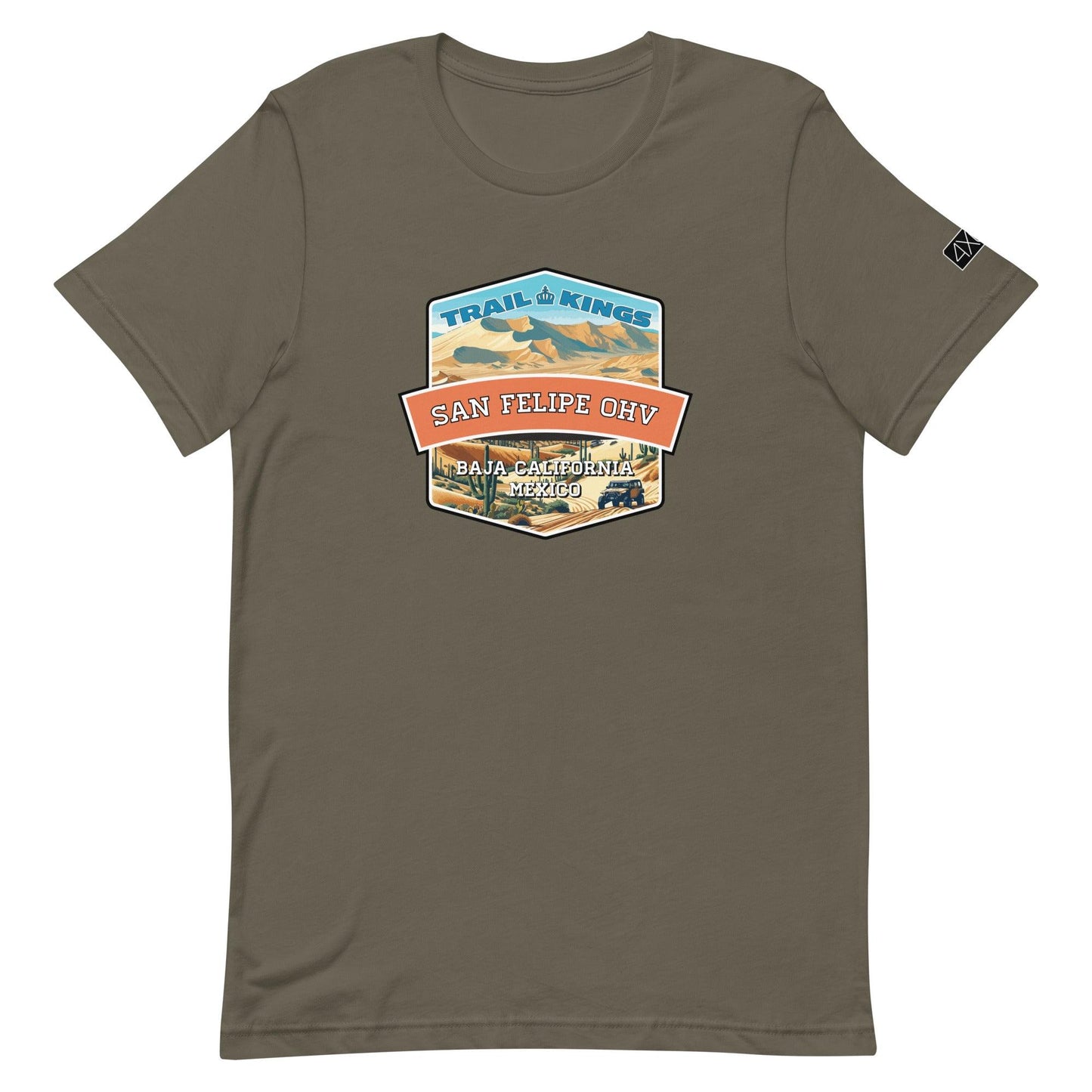 Trail Kings: San Felipe OHV - Unisex t-shirt in army