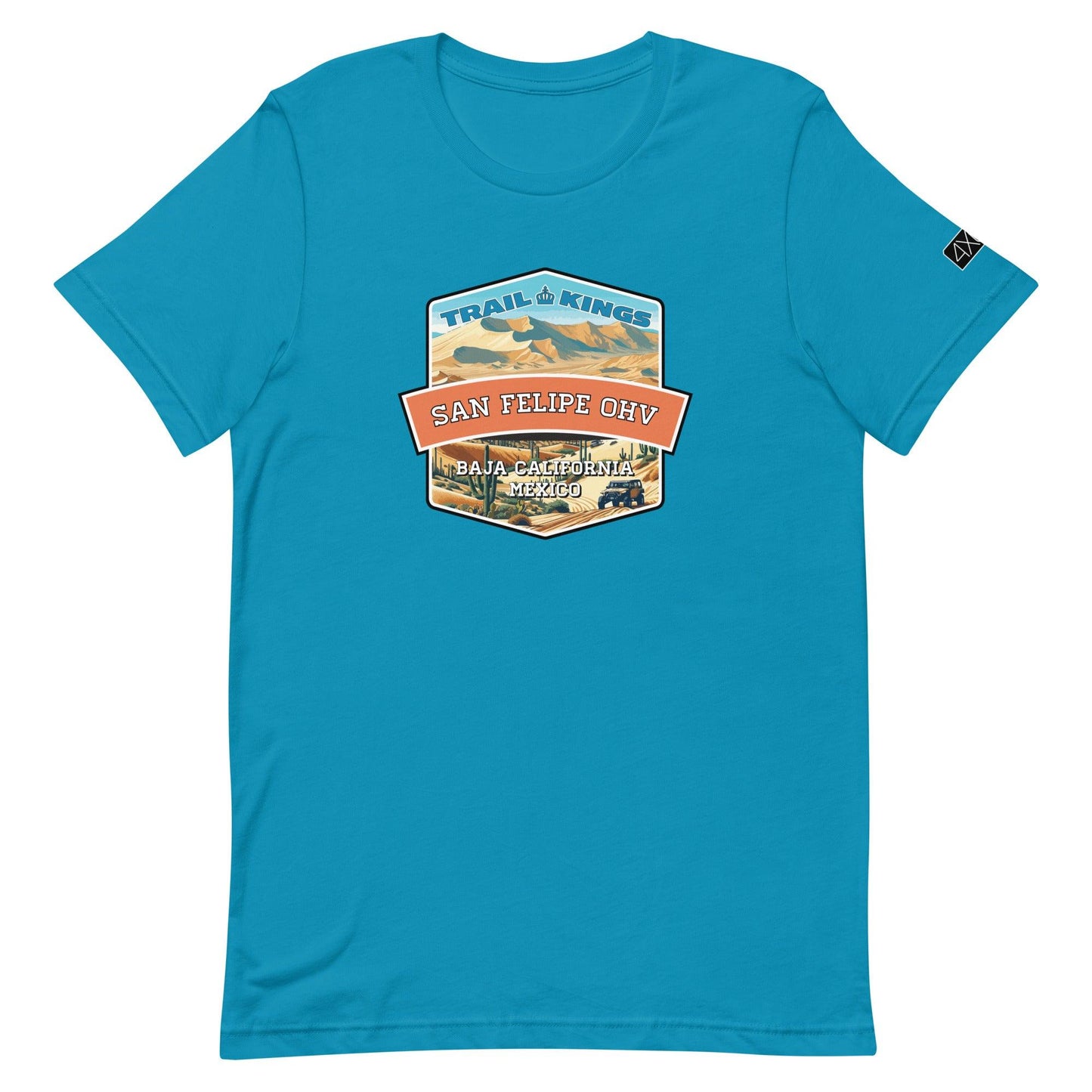 Trail Kings: San Felipe OHV - Unisex t-shirt in aqua