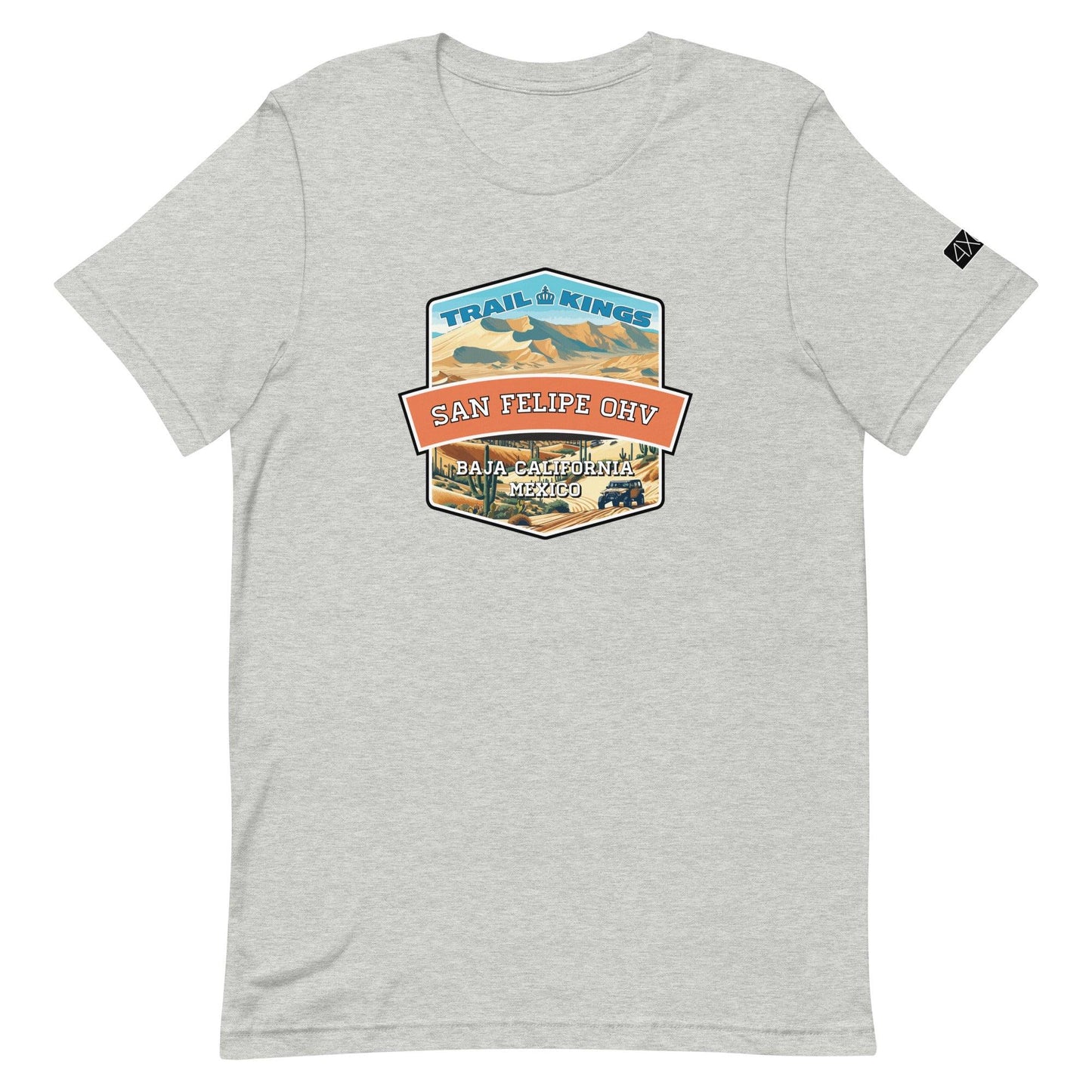 Trail Kings: San Felipe OHV - Unisex t-shirt in athletic heather