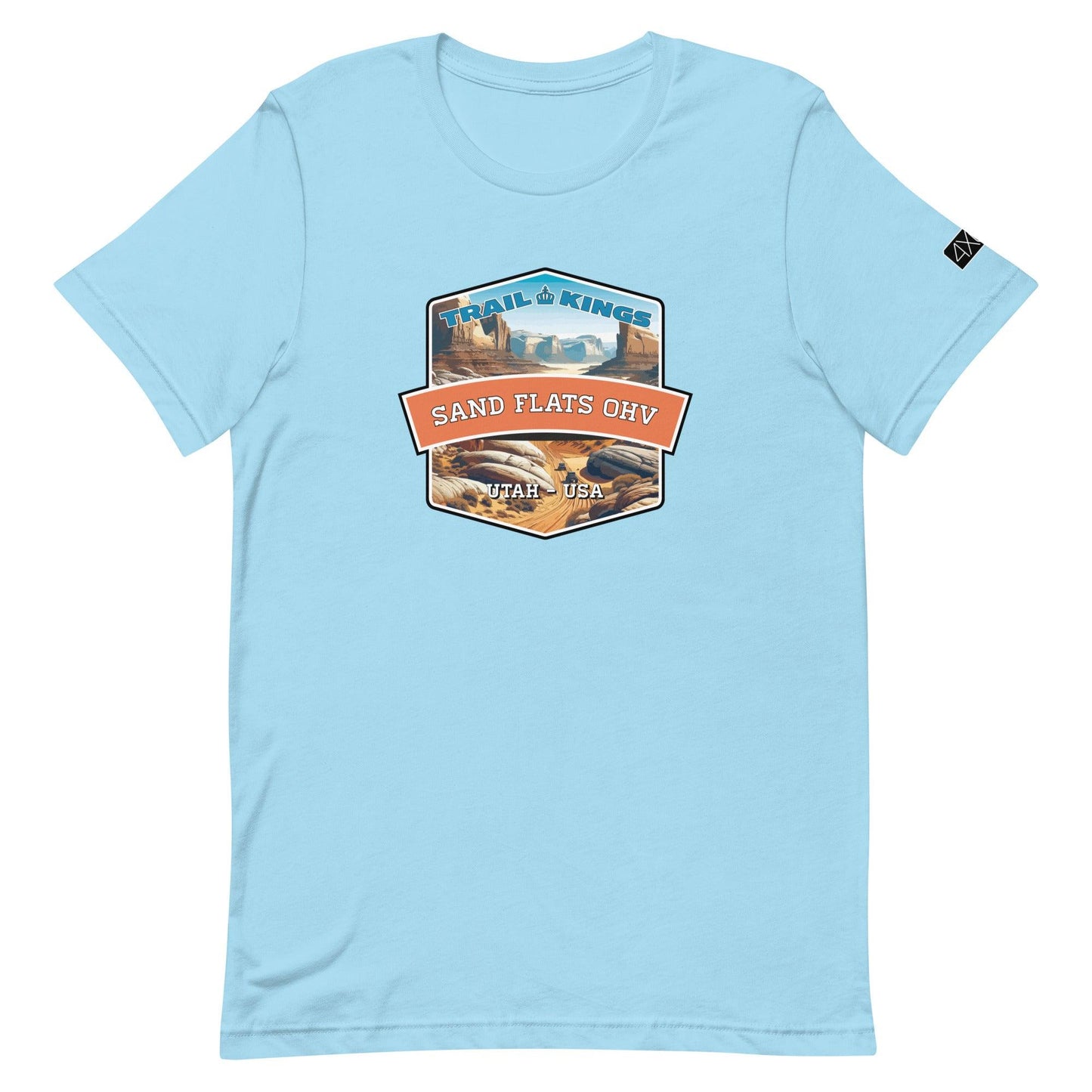 Trail Kings: Sand Flats OHV - Unisex t-shirt in ocean blue