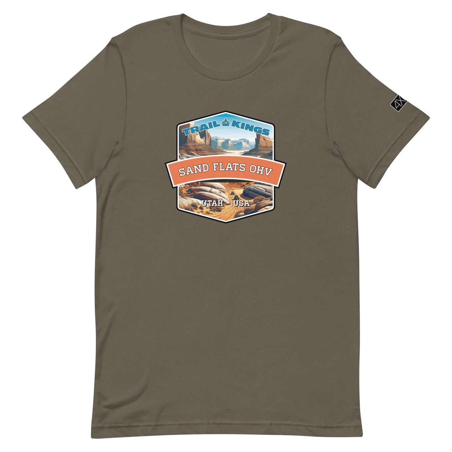 Trail Kings: Sand Flats OHV - Unisex t-shirt in army