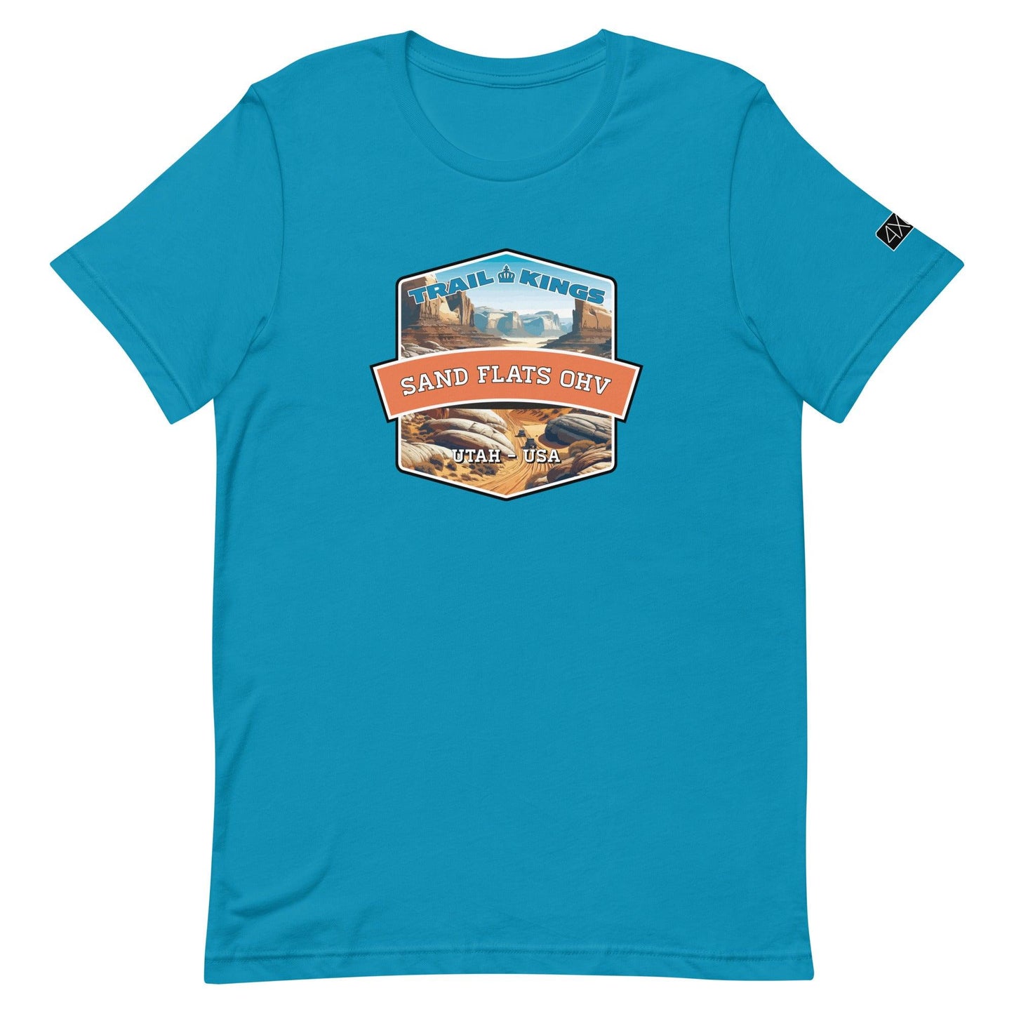 Trail Kings: Sand Flats OHV - Unisex t-shirt in aqua