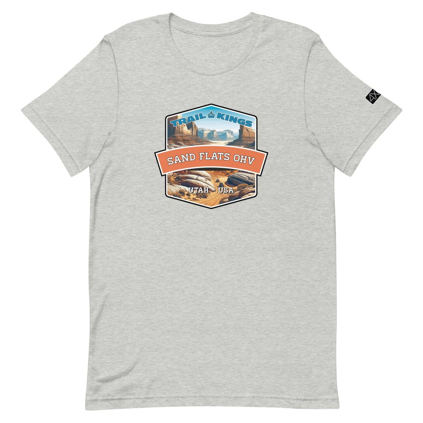 Trail Kings: Sand Flats OHV - Unisex t-shirt in athletic heather