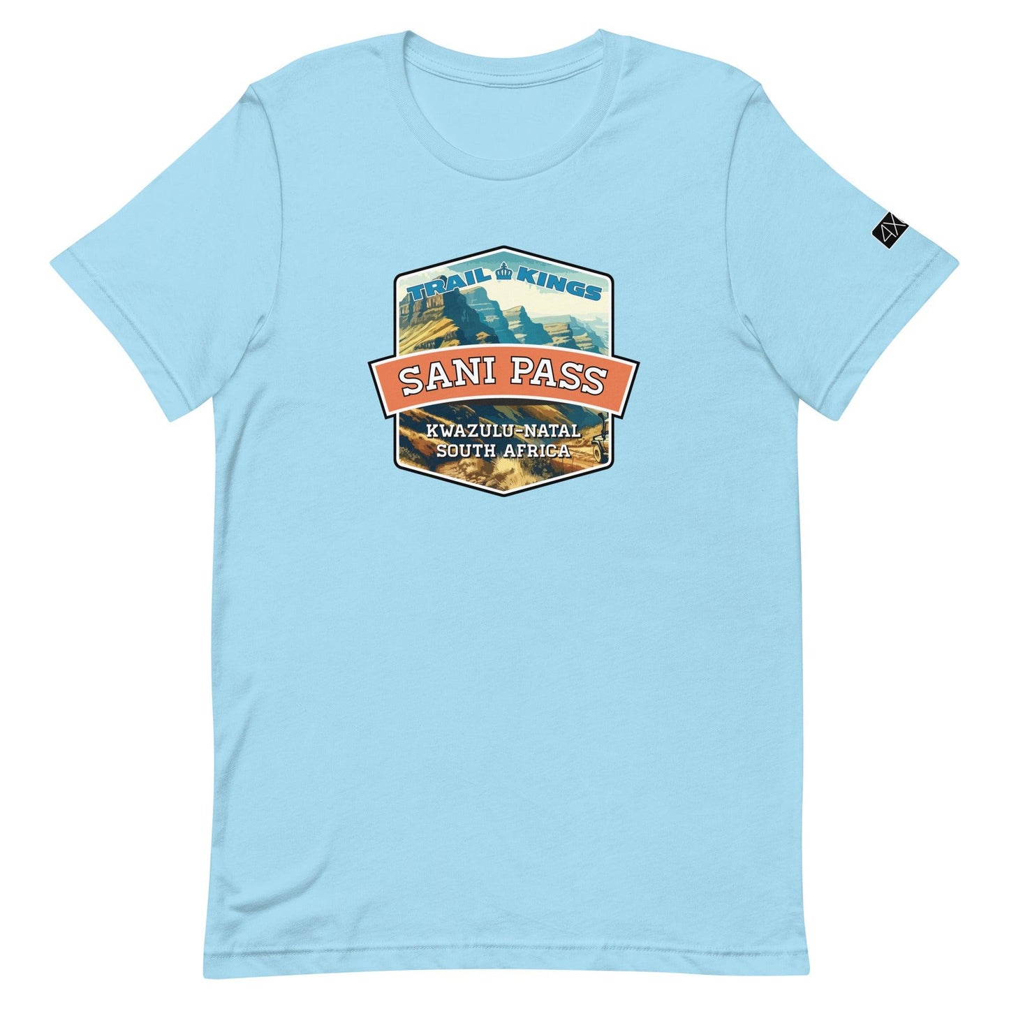 Trail Kings: Sani Pass - Unisex t-shirt in ocean blue