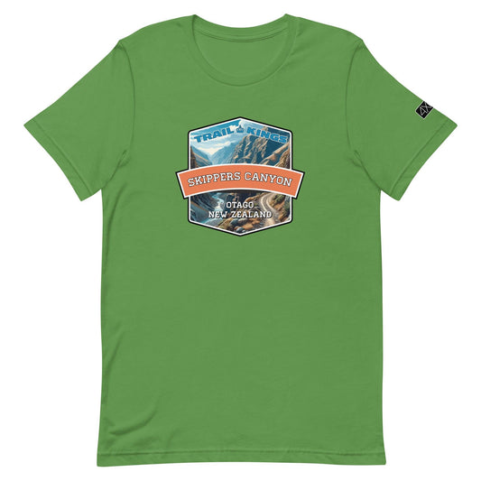 Trail Kings: Skippers Canyon - Unisex t-shirt in leaf