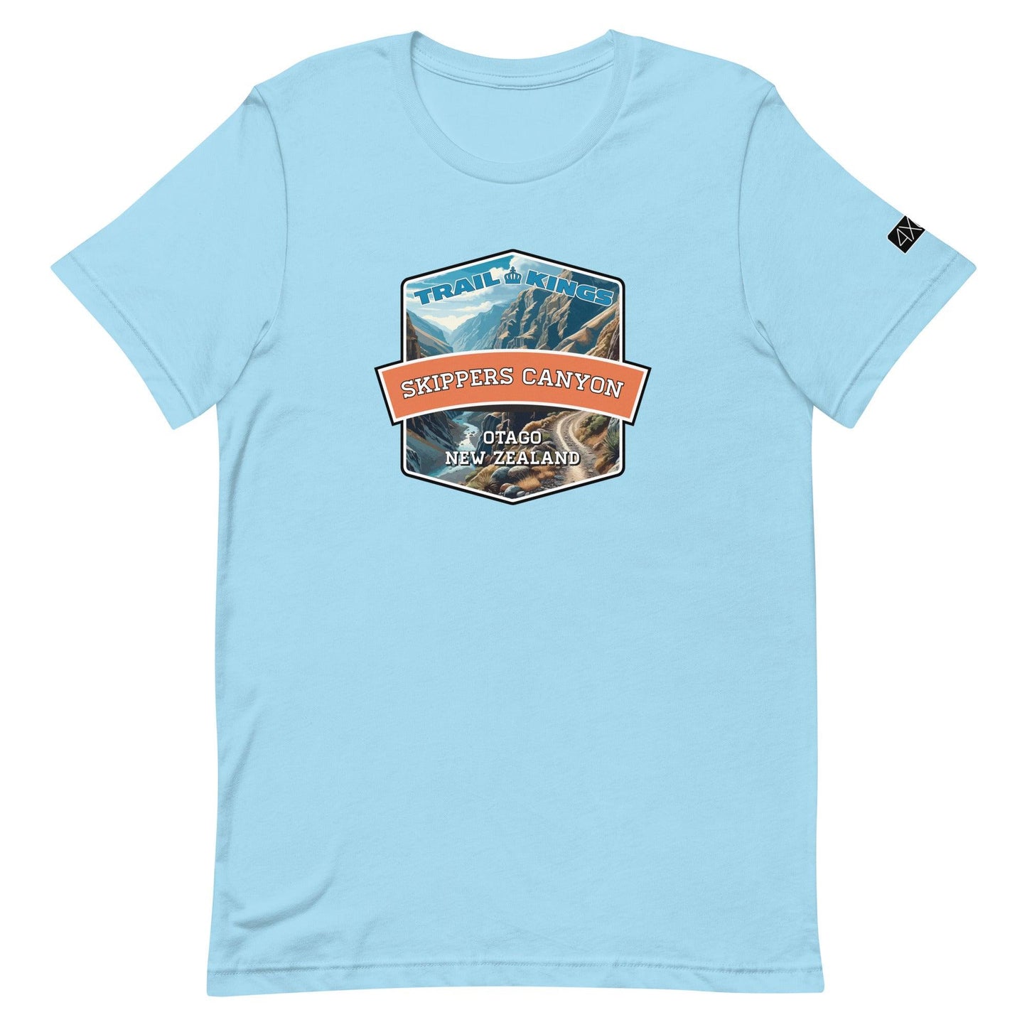 Trail Kings: Skippers Canyon - Unisex t-shirt in ocean blue