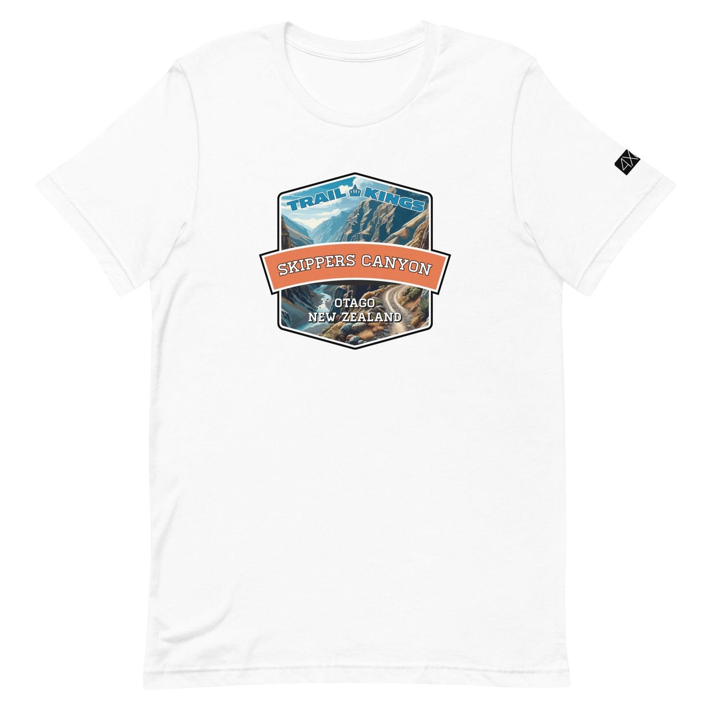 Trail Kings: Skippers Canyon - Unisex t-shirt in white