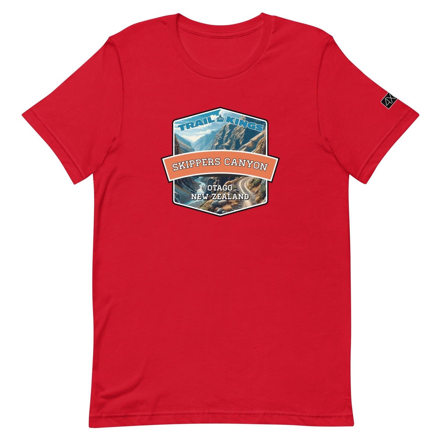 Trail Kings: Skippers Canyon - Unisex t-shirt in red