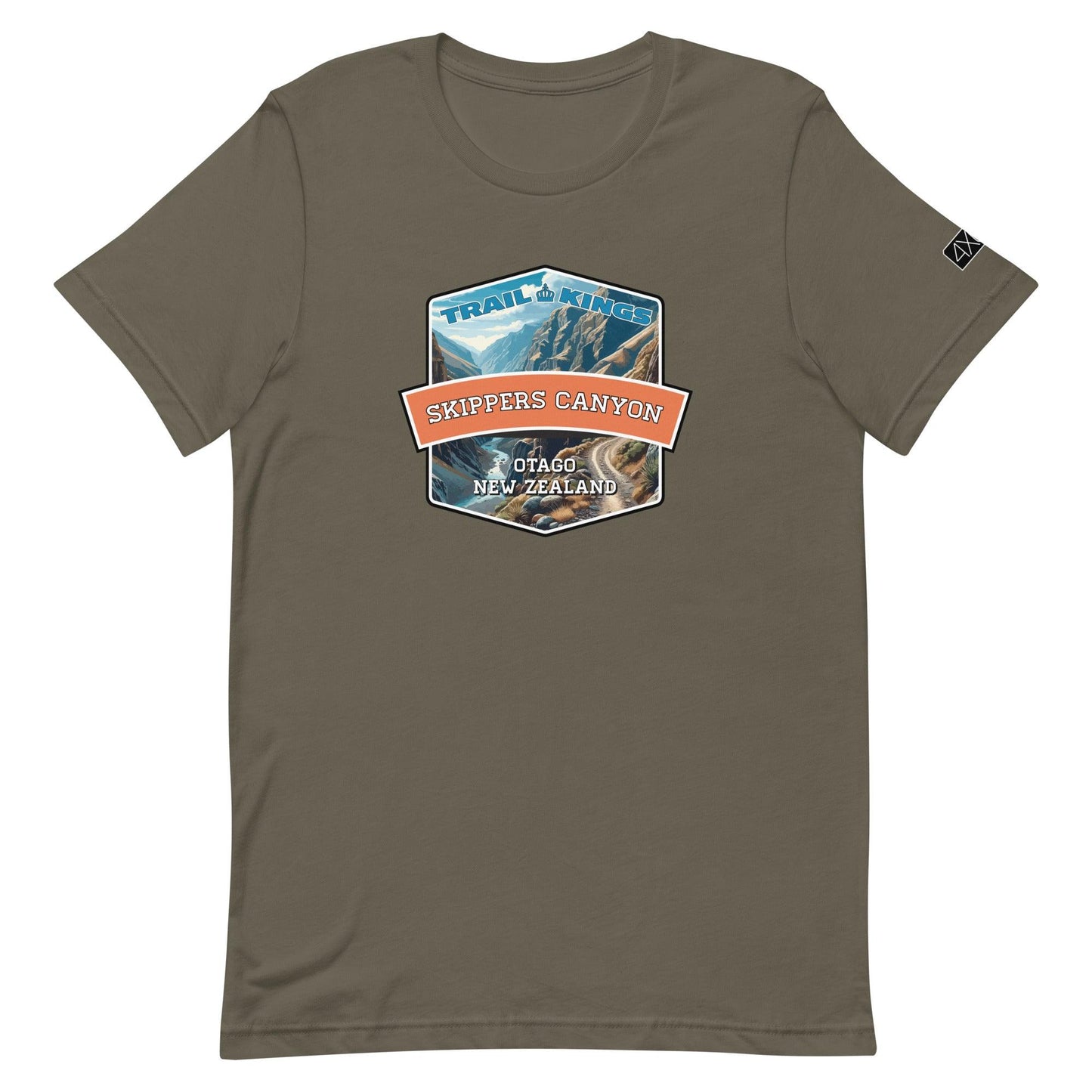 Trail Kings: Skippers Canyon - Unisex t-shirt in army