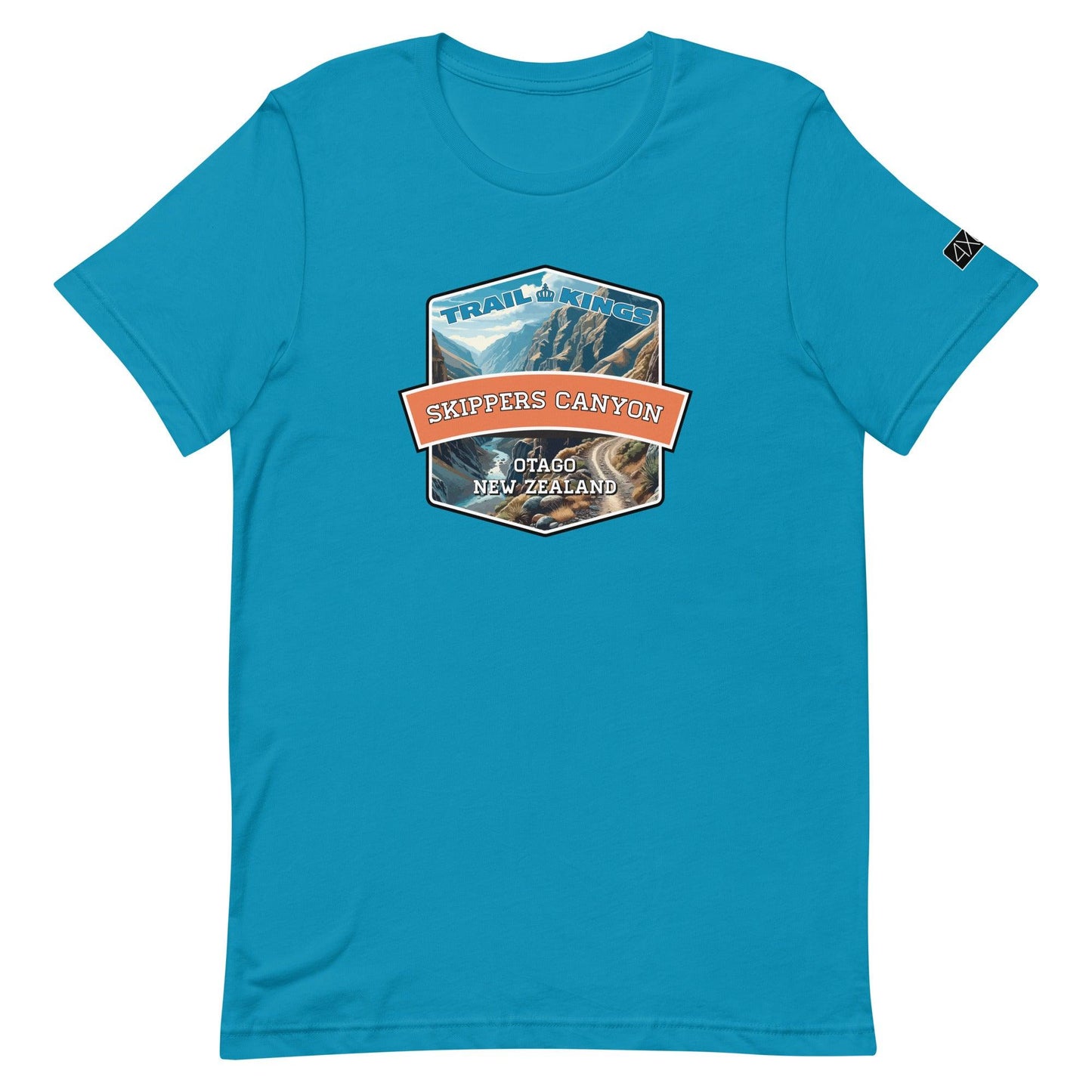 Trail Kings: Skippers Canyon - Unisex t-shirt in aqua