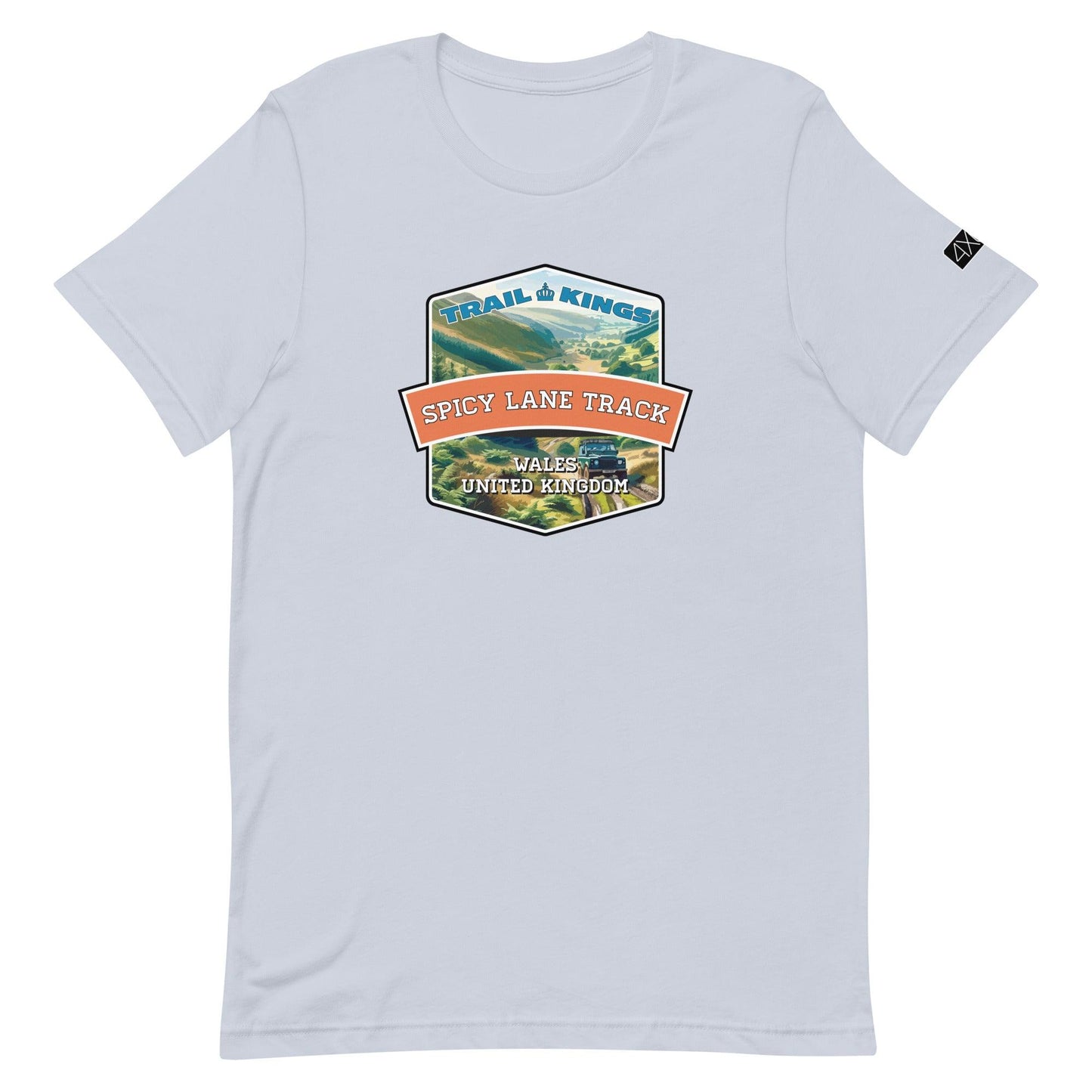 Trail Kings: Spicy Lane Track - Unisex t-shirt in light blue